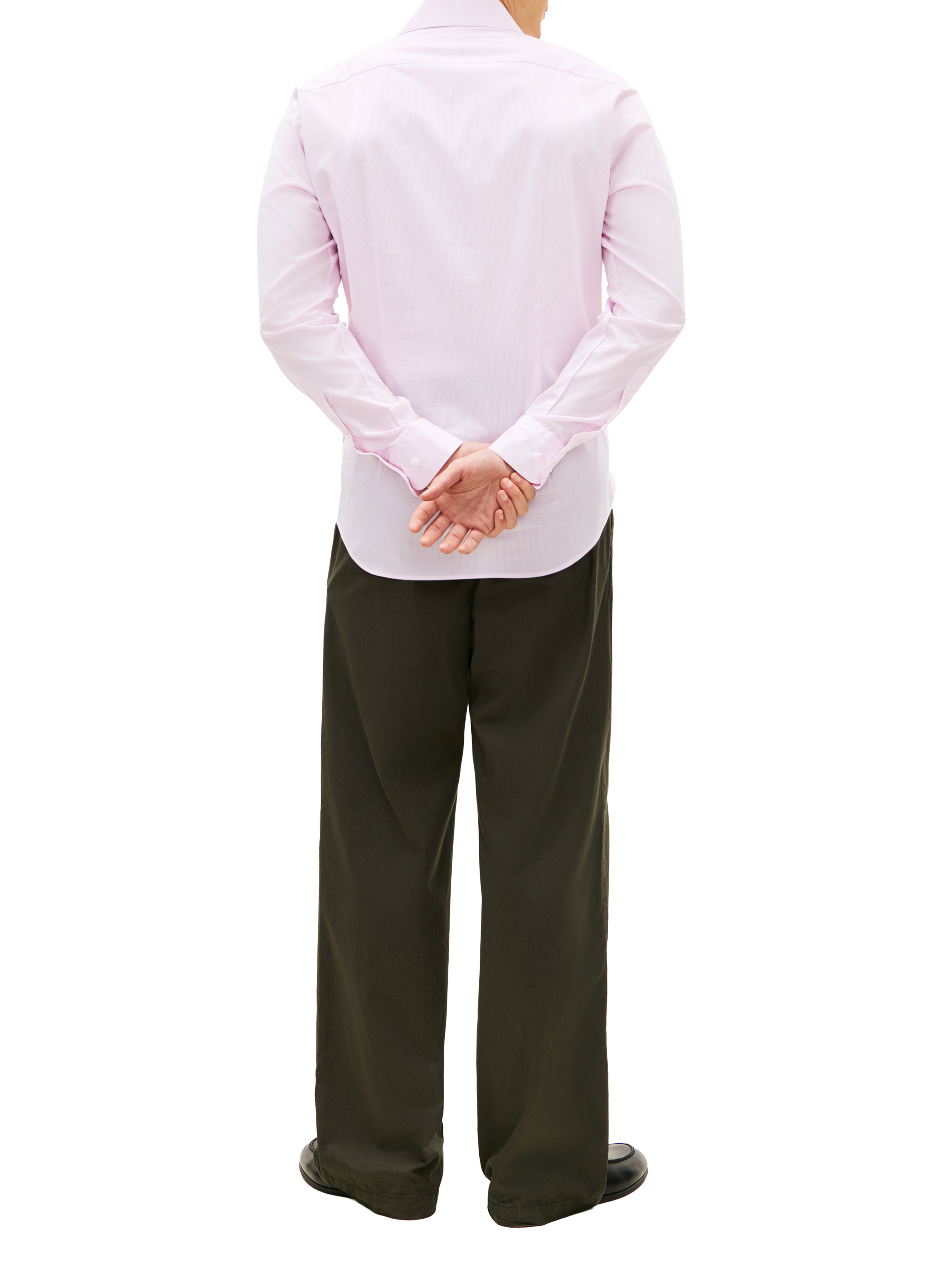 Straight cotton blend Shirt TOMMY HILFIGER Pink