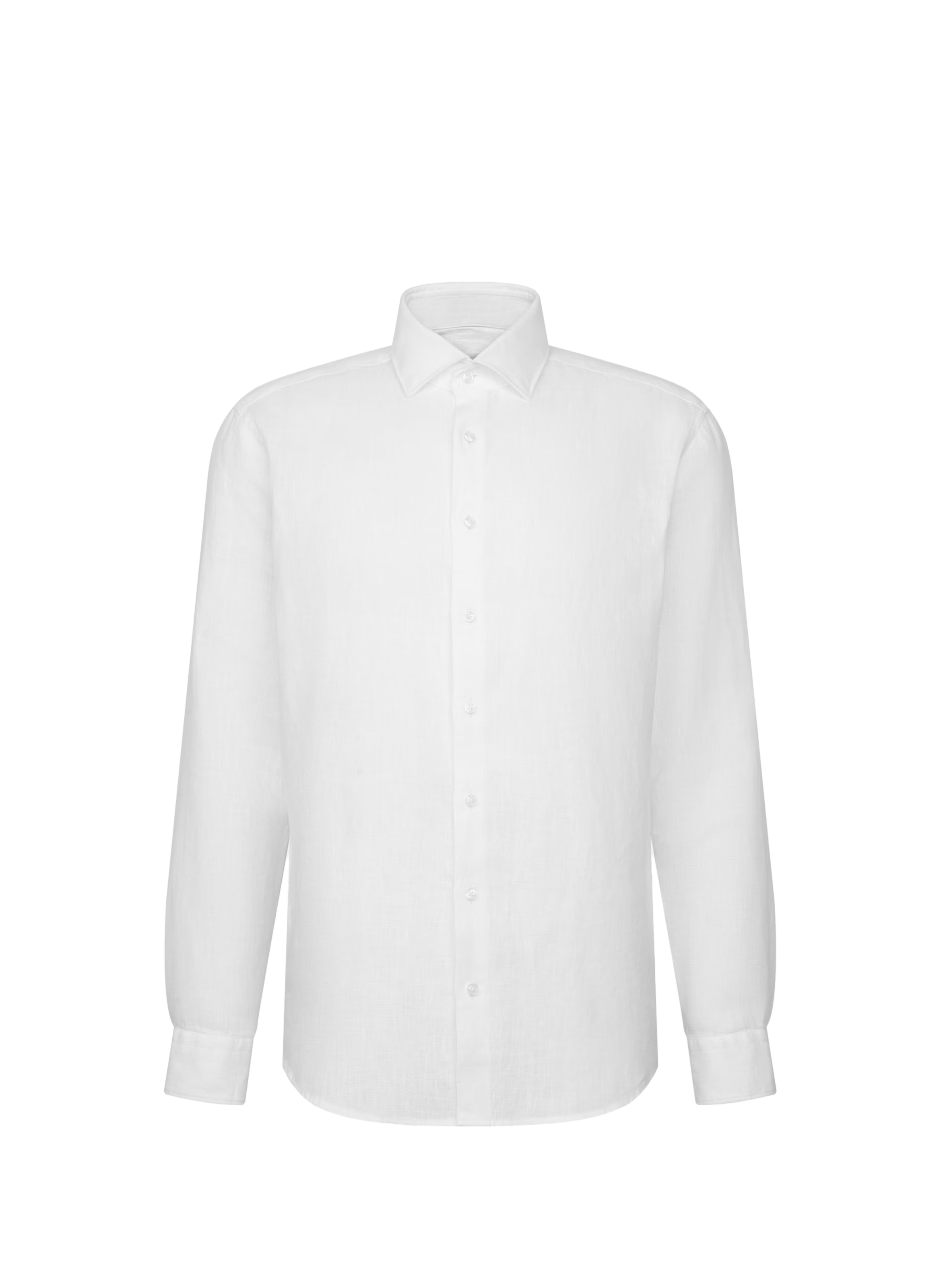 Regular shirt with pocket in cotton SEIDENSTICKER White