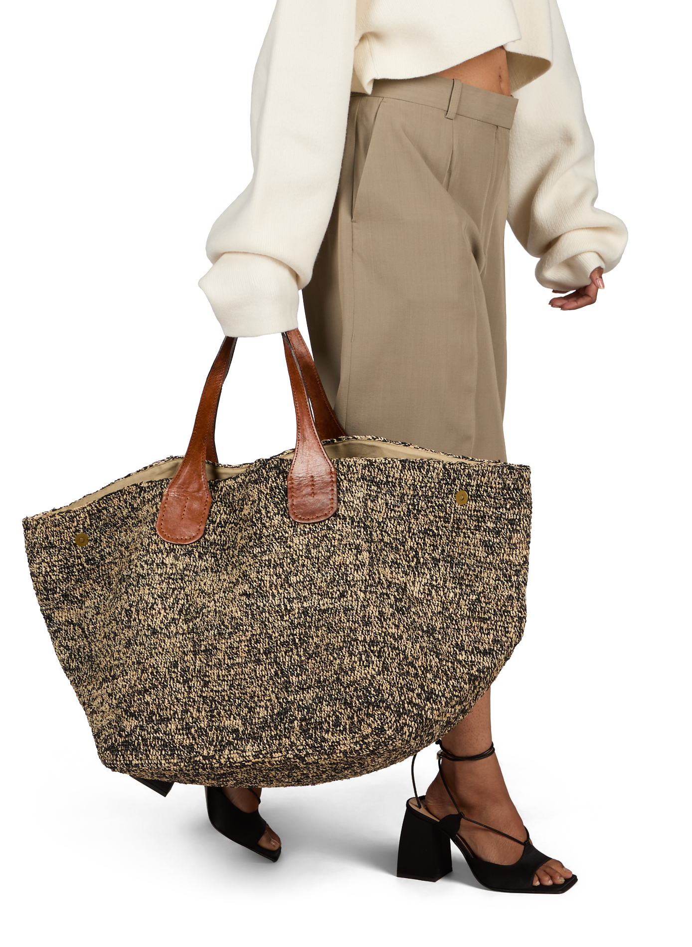 Raffia Rio bag IBELIV Multicolour