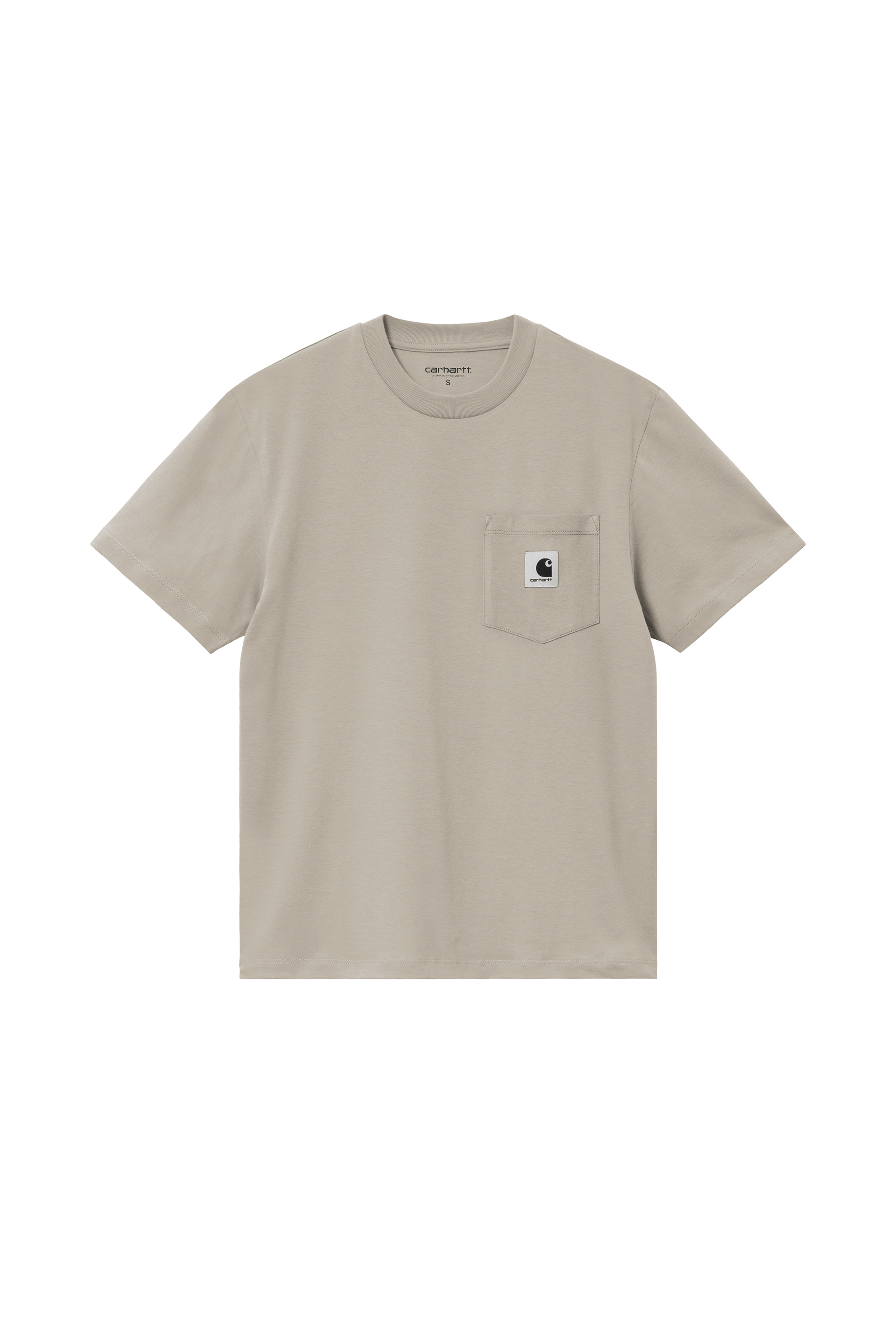 T-shirt w' s/s pocket t-shirt CARHARTT WIP Beige