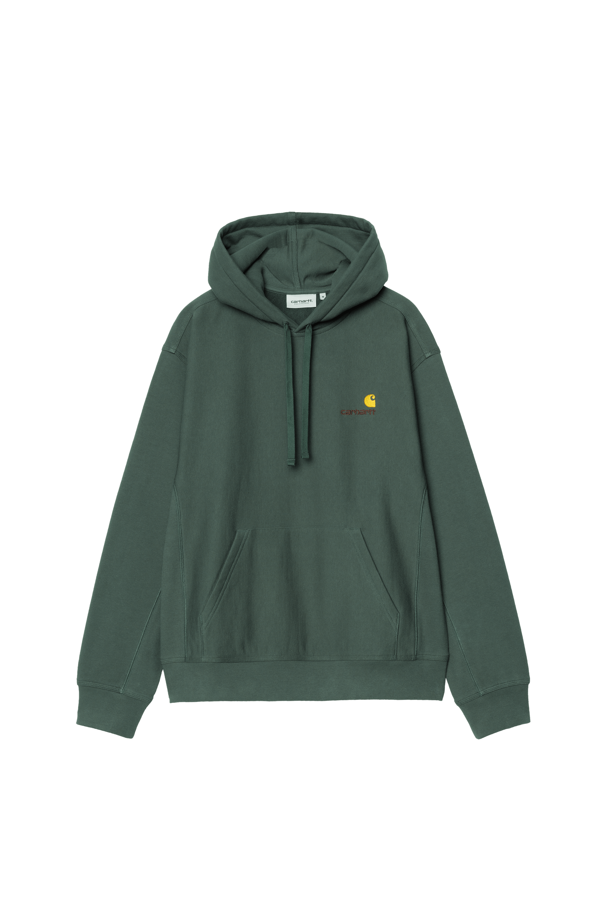 Hoodie american script CARHARTT WIP Vert