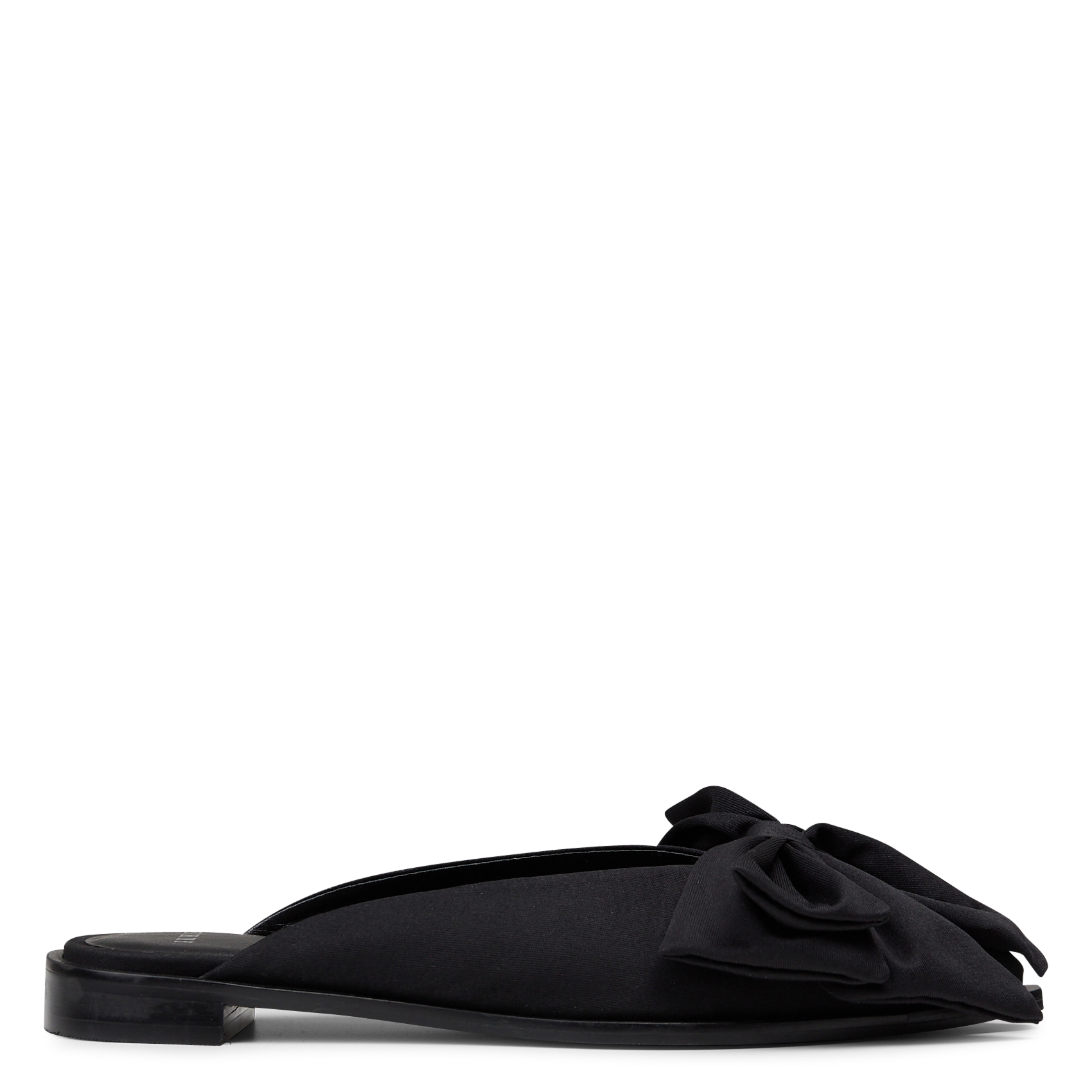 Mules plates nœuds oversize IKKS Noir