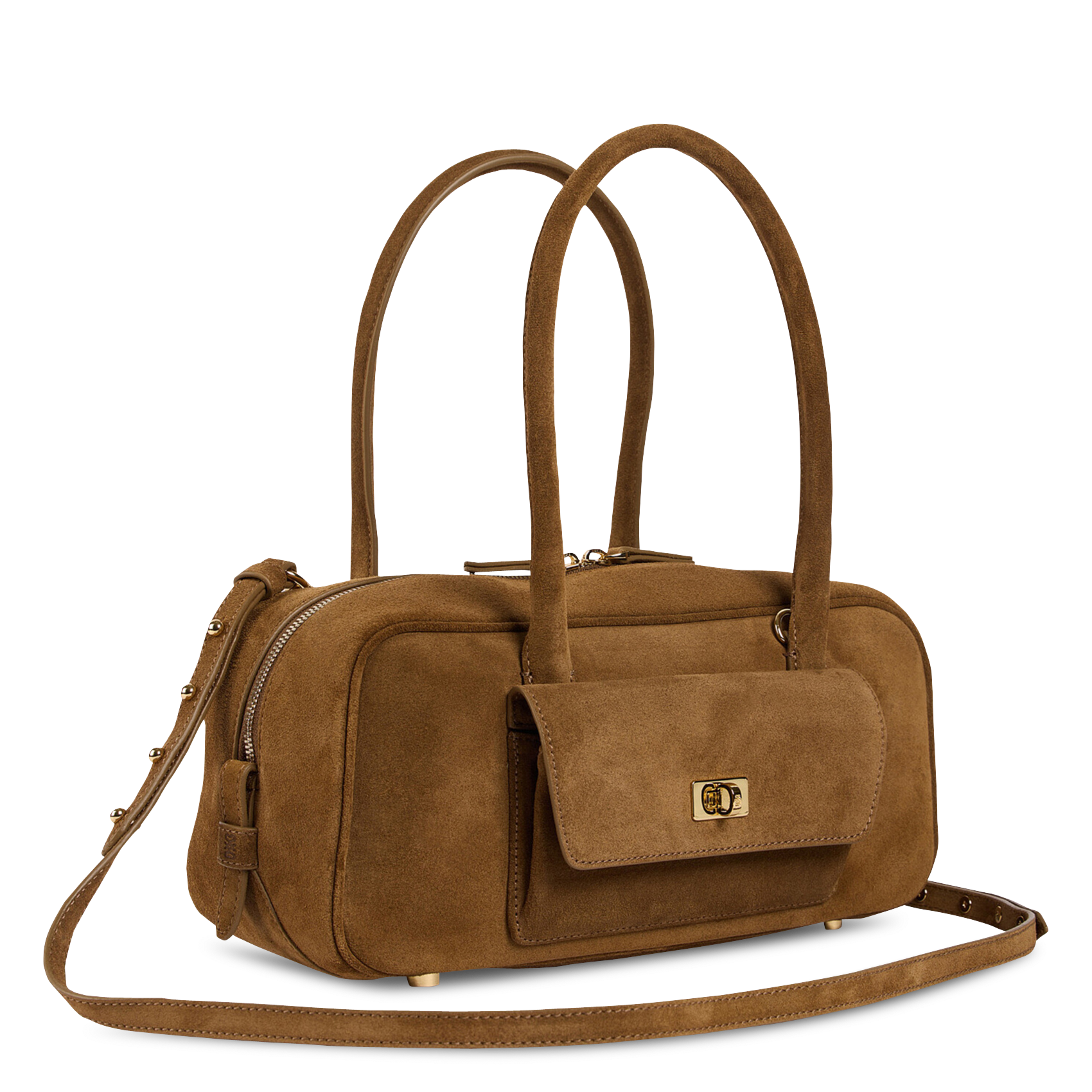 Sac à main en cuir SANDRO Beige