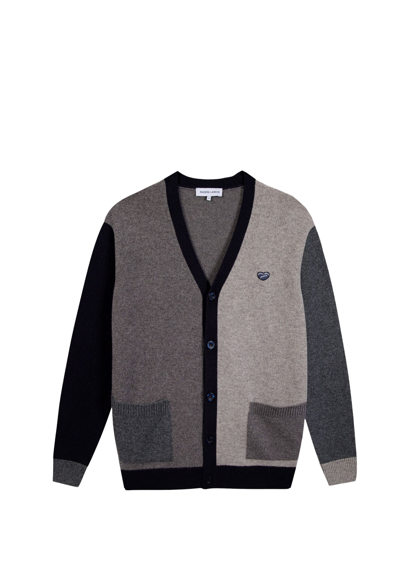 Gilet droit Balfournier en laine MAISON LABICHE Marron