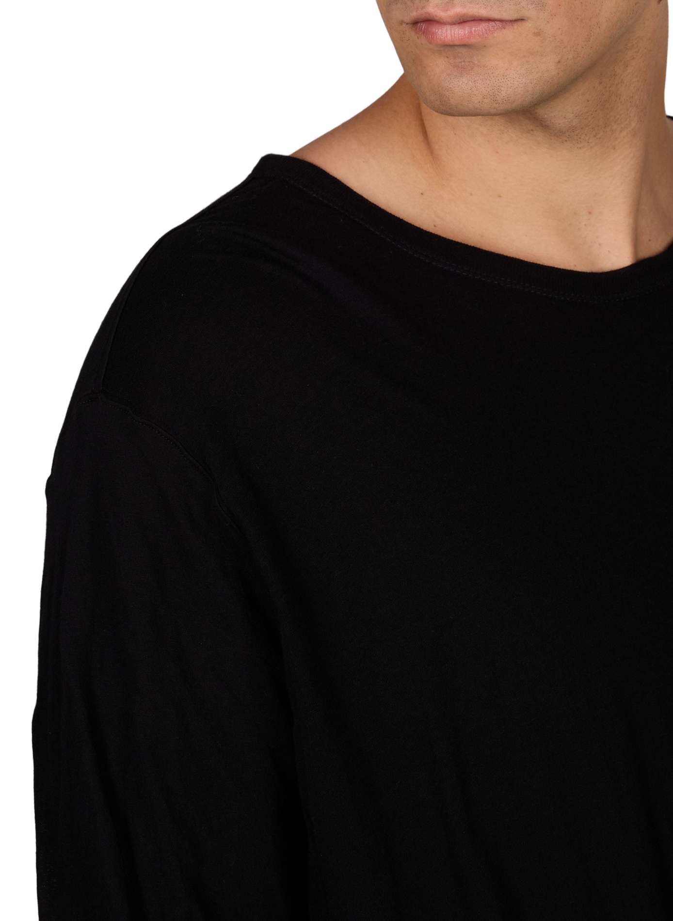 Pull en coton RICK OWENS Noir