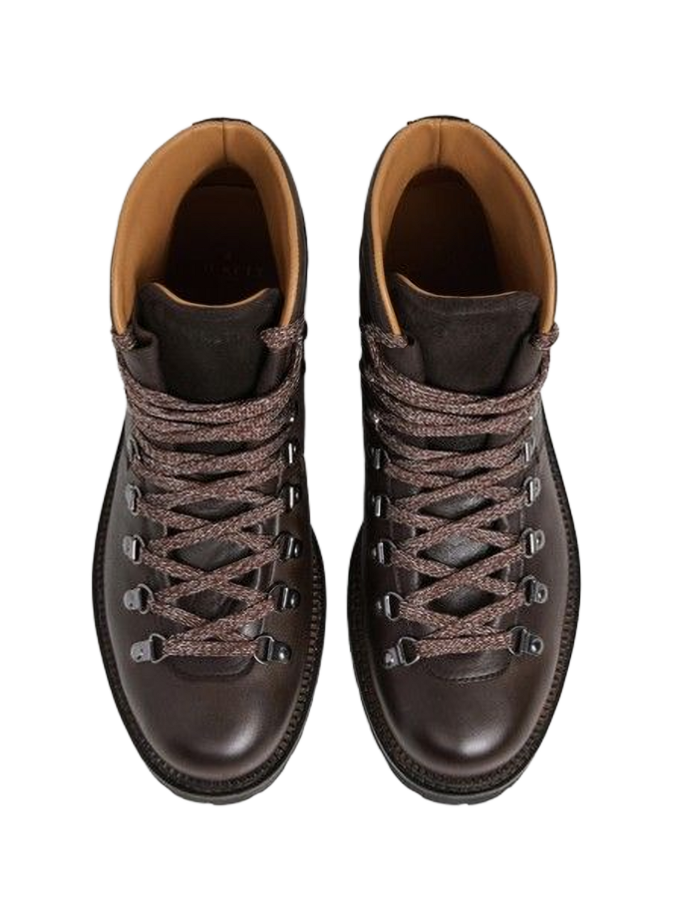 Laarzen Verbier hiker van leer HACKETT Bruin