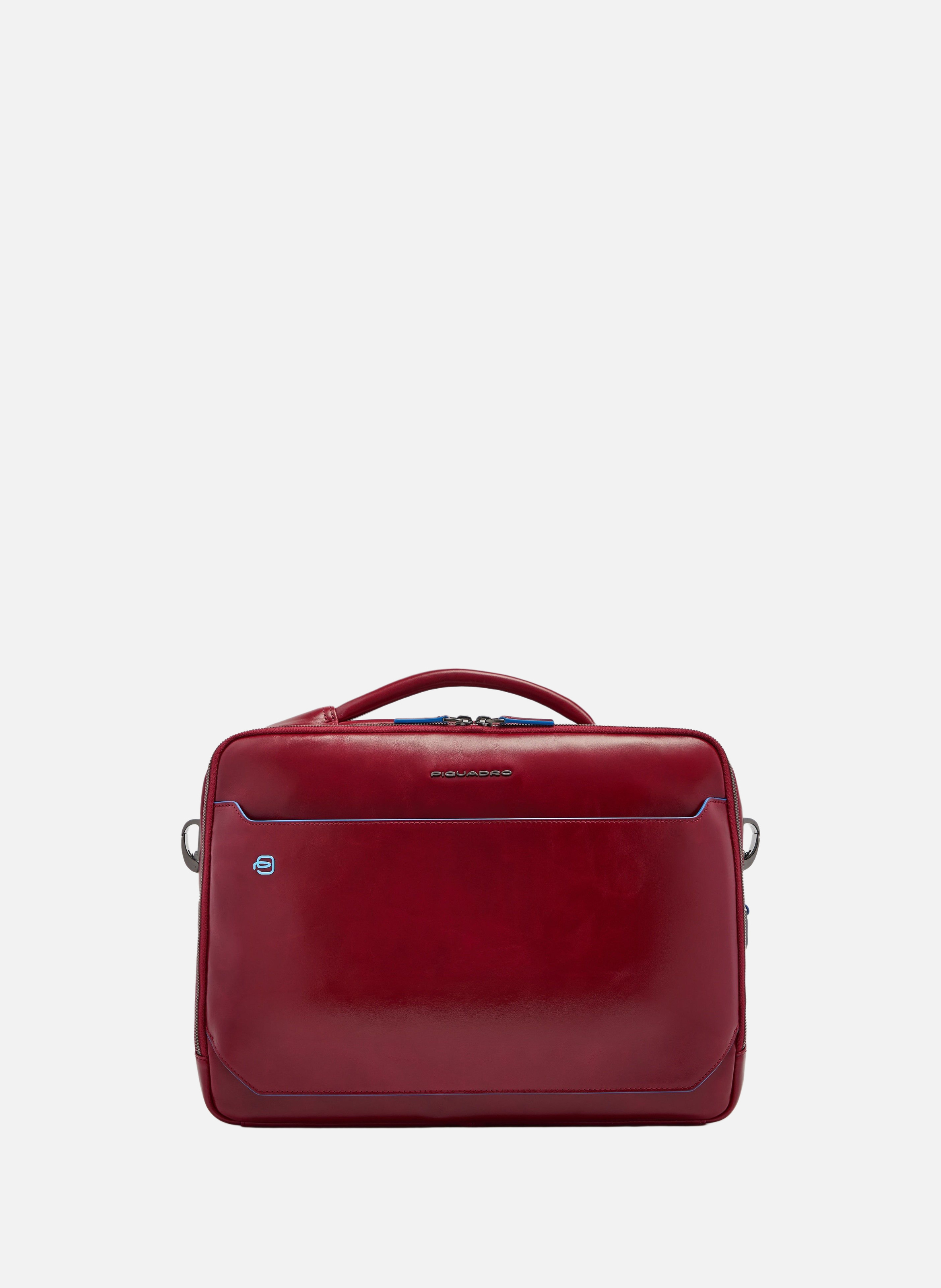 Sac à ordinateur 15,6" personnalisable PIQUADRO Rouge
