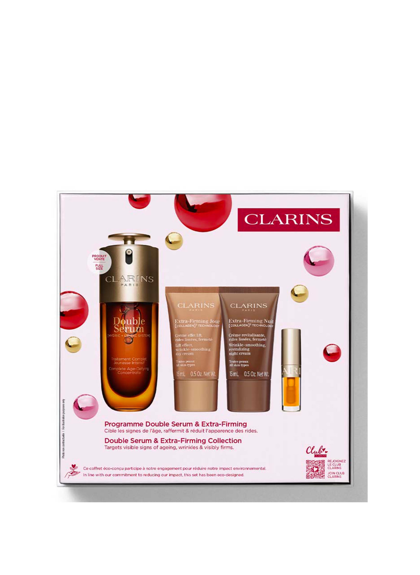 Double Serum & Extra-Firming Program CLARINS No color
