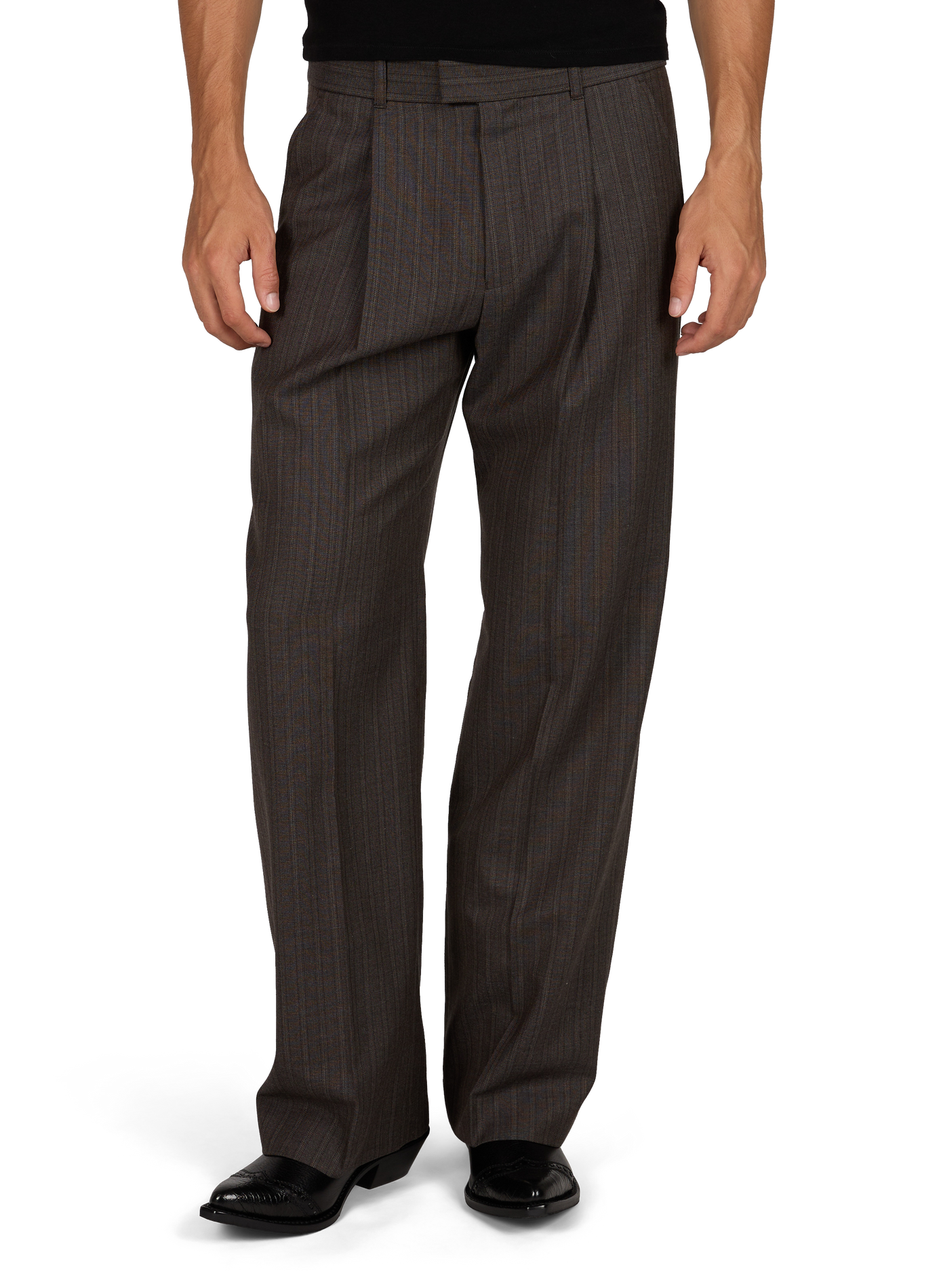 Weite Hose aus Wolle und Baumwolle OUR LEGACY Grau