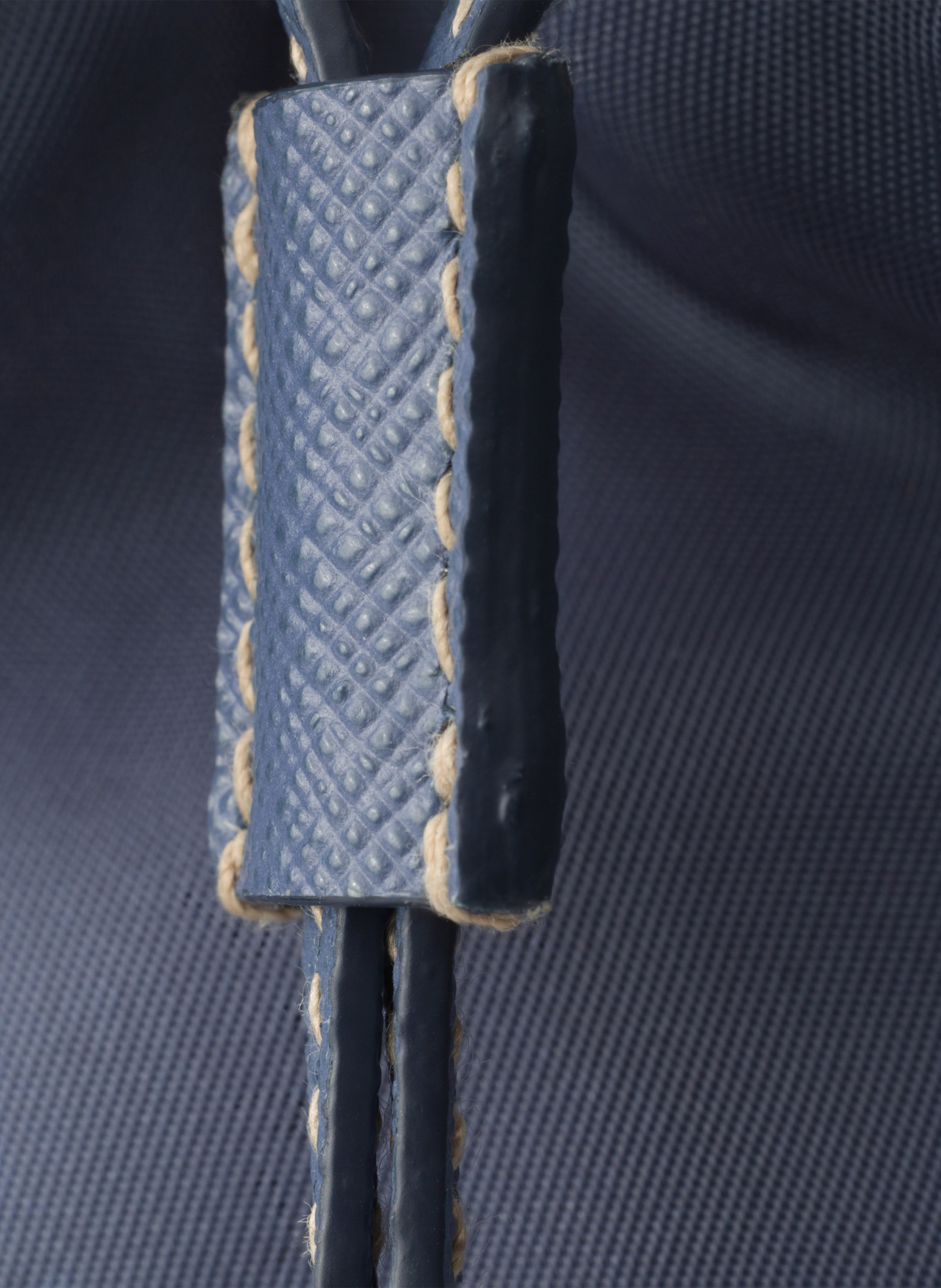 Sac seau prada duet en re-nylon PRADA Bleu