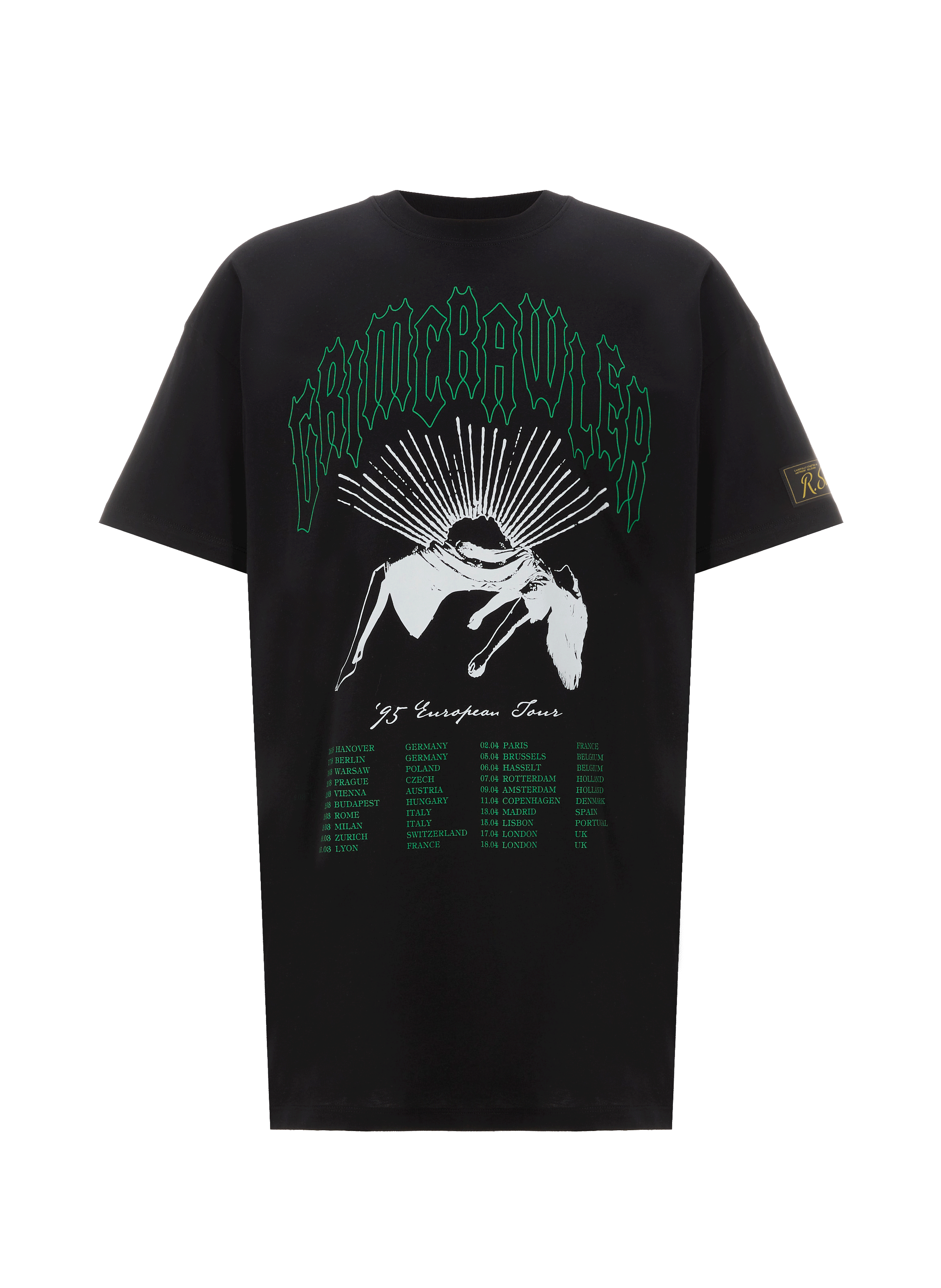 T-shirt oversize Grimcrawler en coton