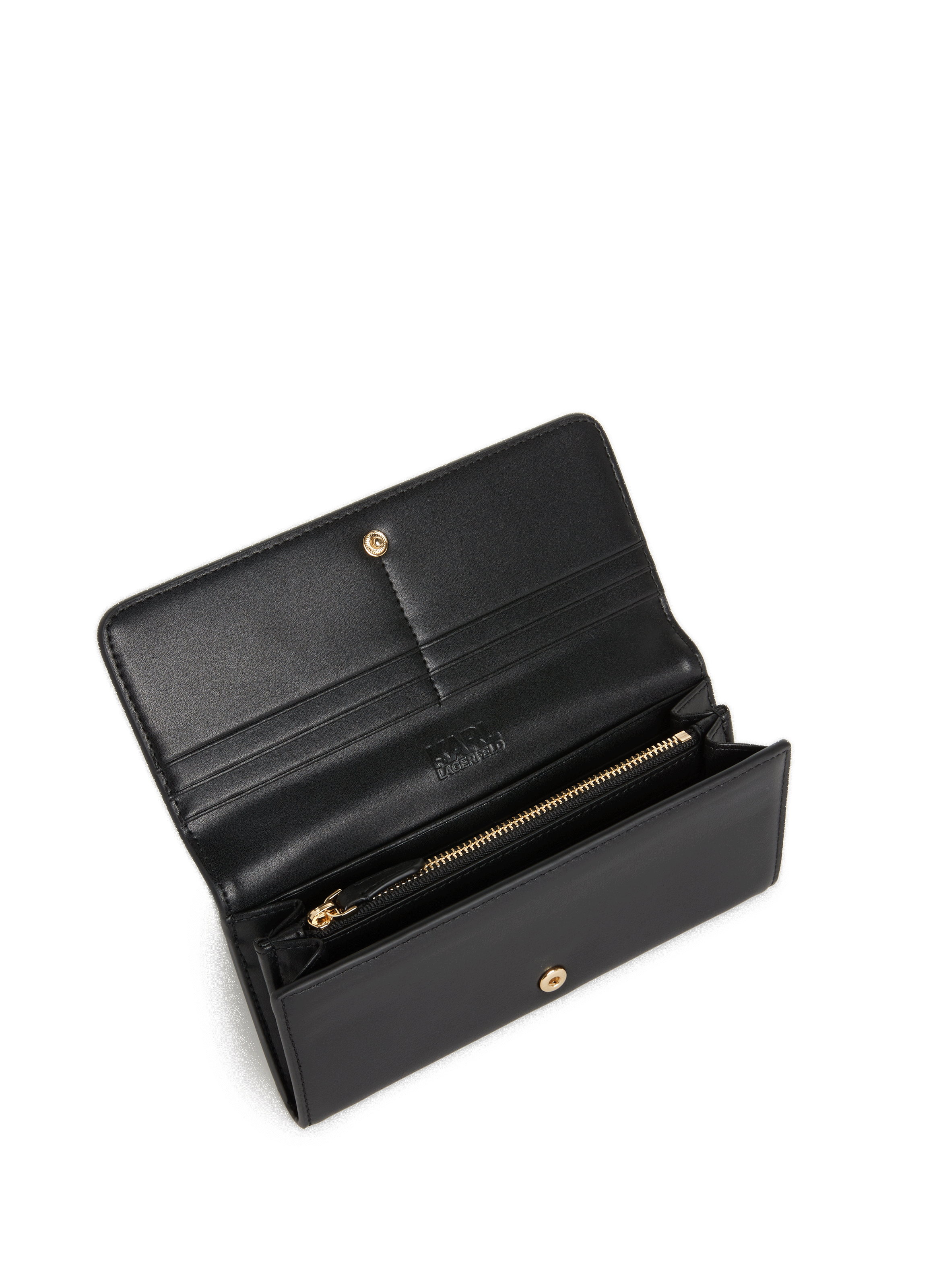 Portefeuille en cuir mélangé