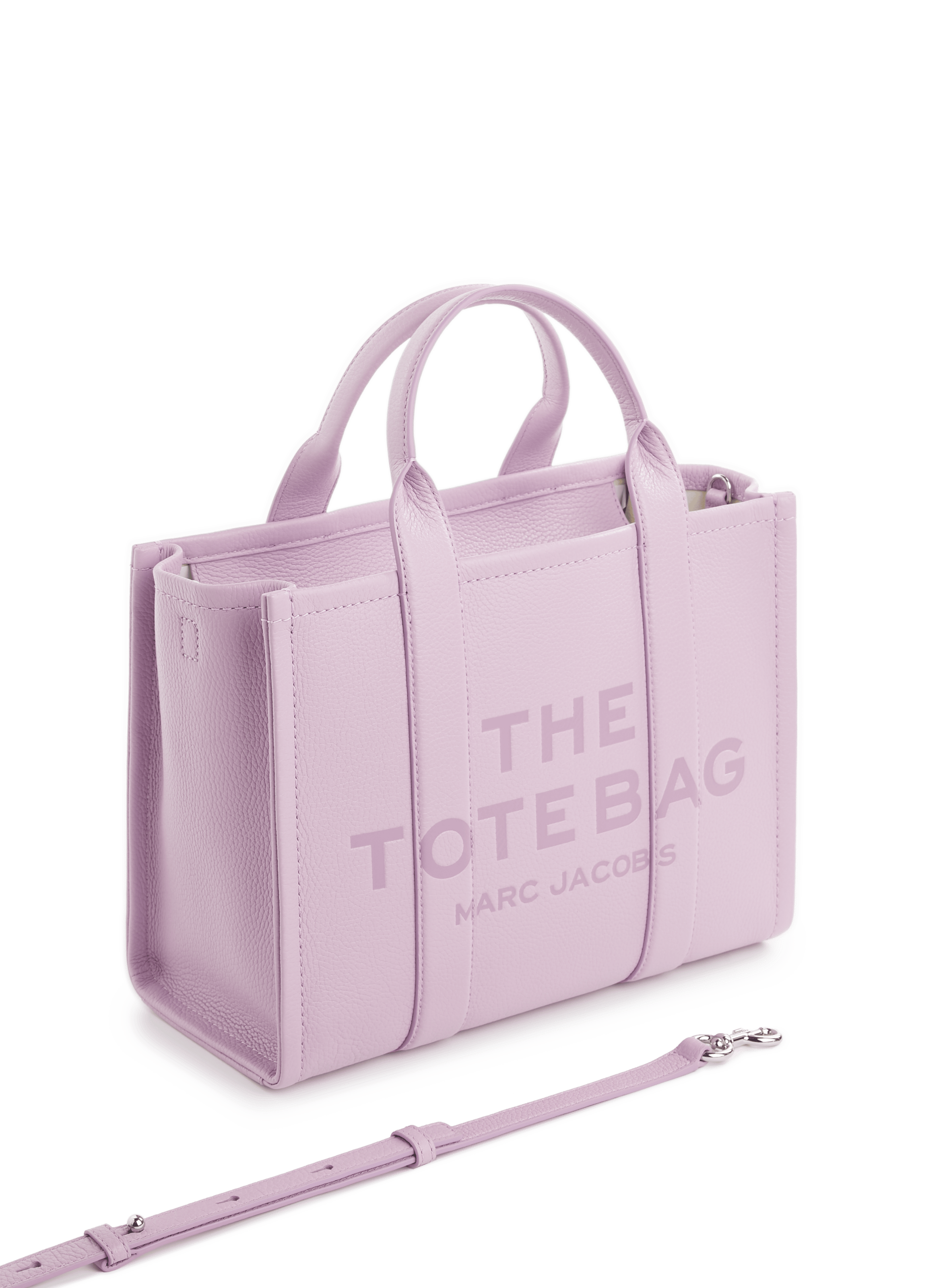 The Tote Bag small leather bag | Purple MARC JACOBS Women