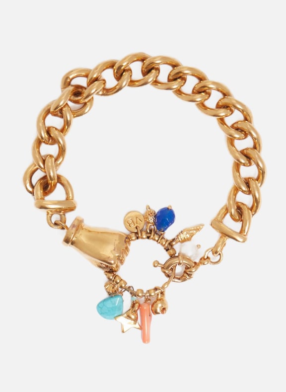 Bracelet gourmette Jaune by VANESSA BRUNO VANESSA BRUNO Bracelet gourmette Jaune