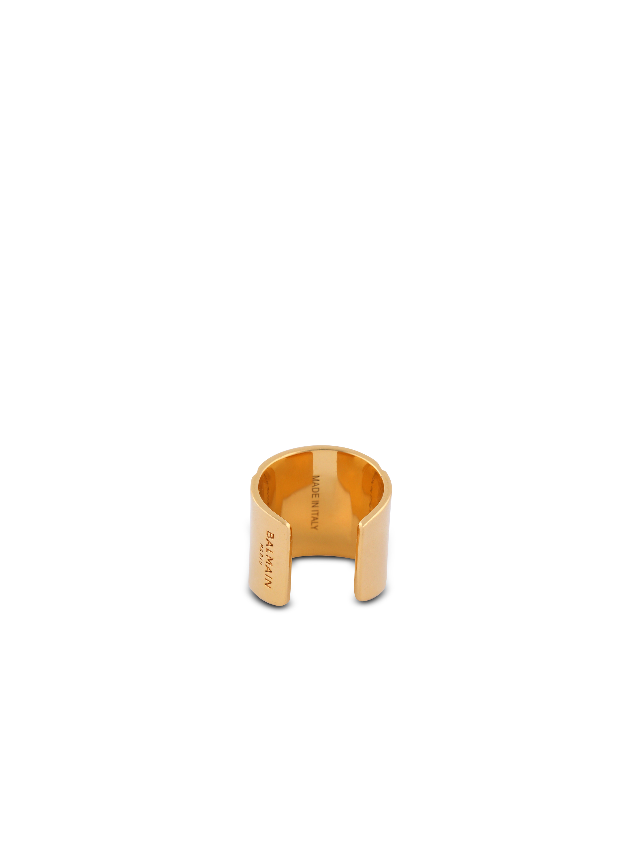 Bague tubular BALMAIN Doré