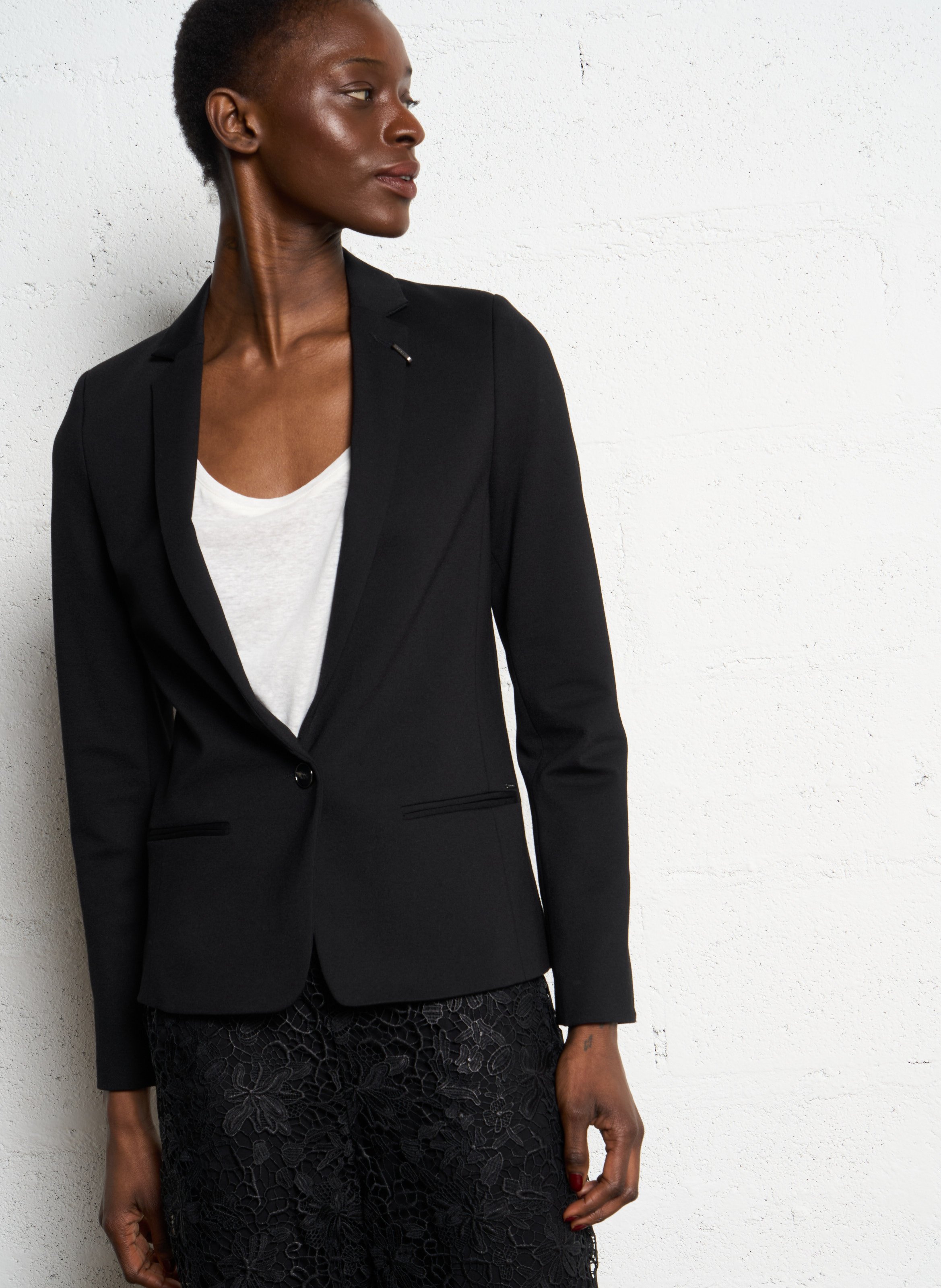 Veste tailleur cintrée IKKS Noir