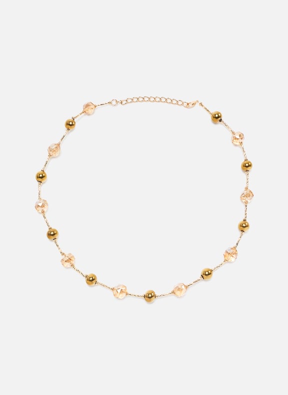 Collier à perles Rose by AU PRINTEMPS PARIS AU PRINTEMPS PARIS Collier à perles Rose