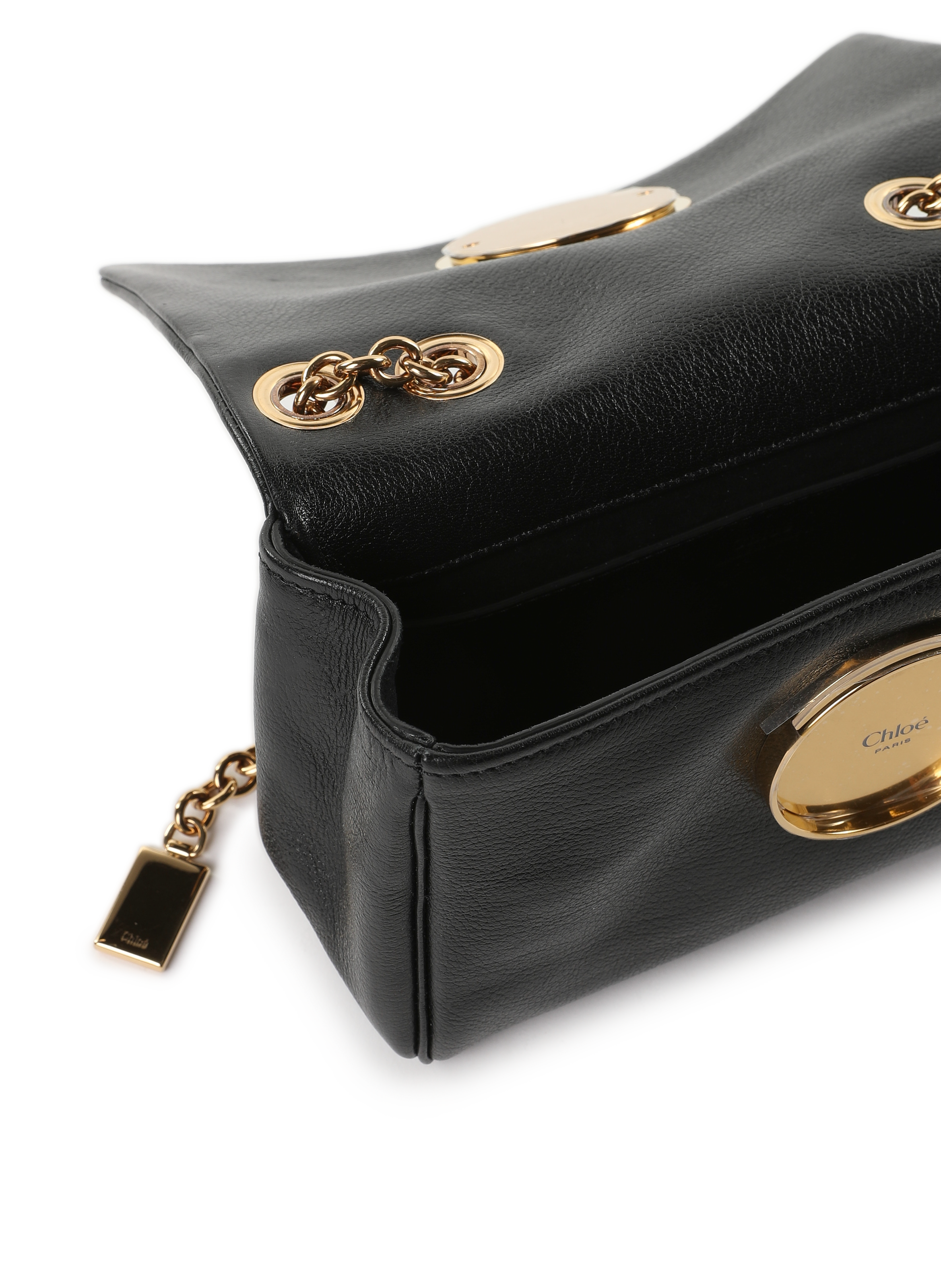 Sac à main Heritage en cuir CHLOÉ Noir