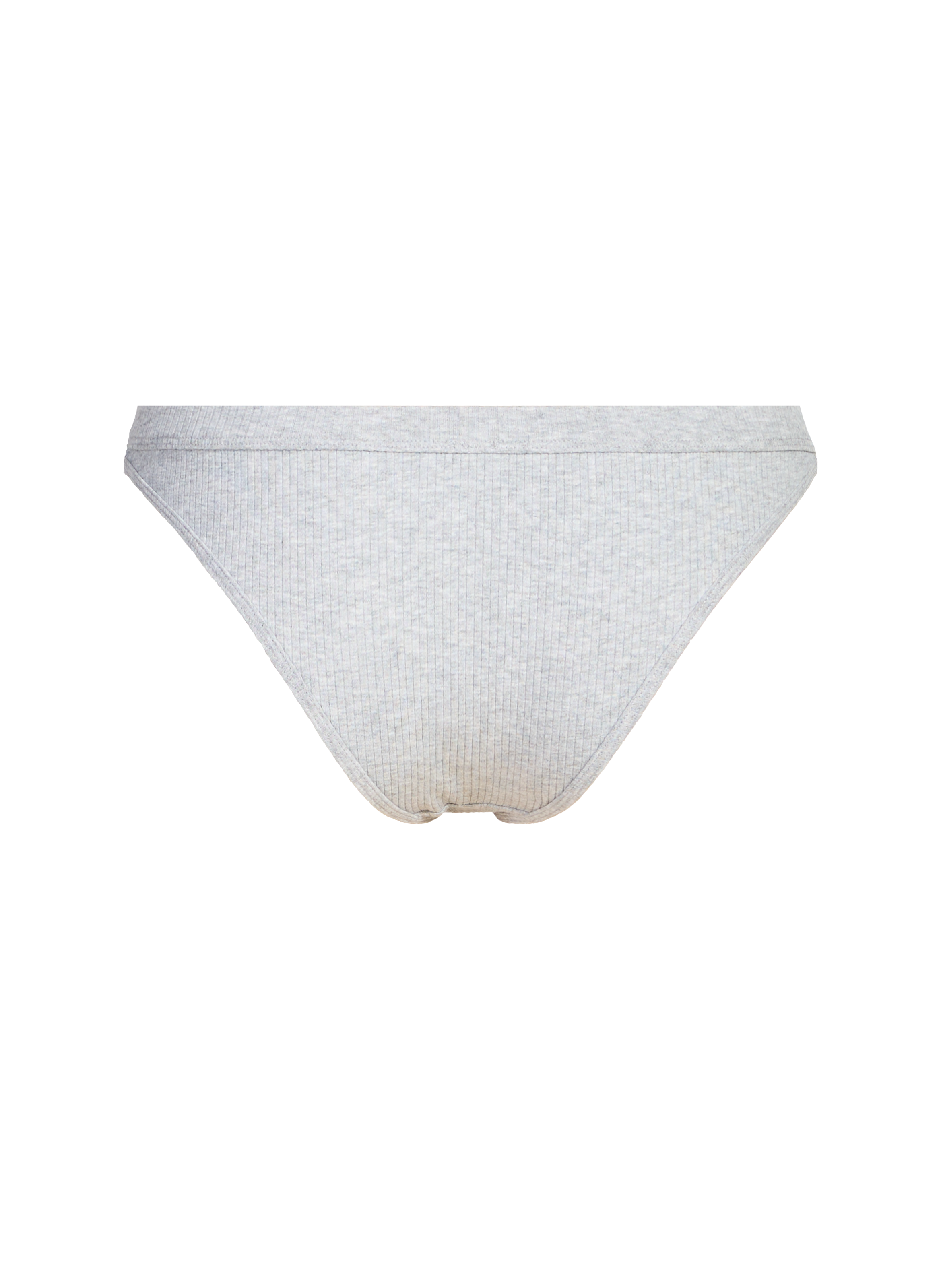 Culotte échancrée côtelée LOVE STORIES Gris