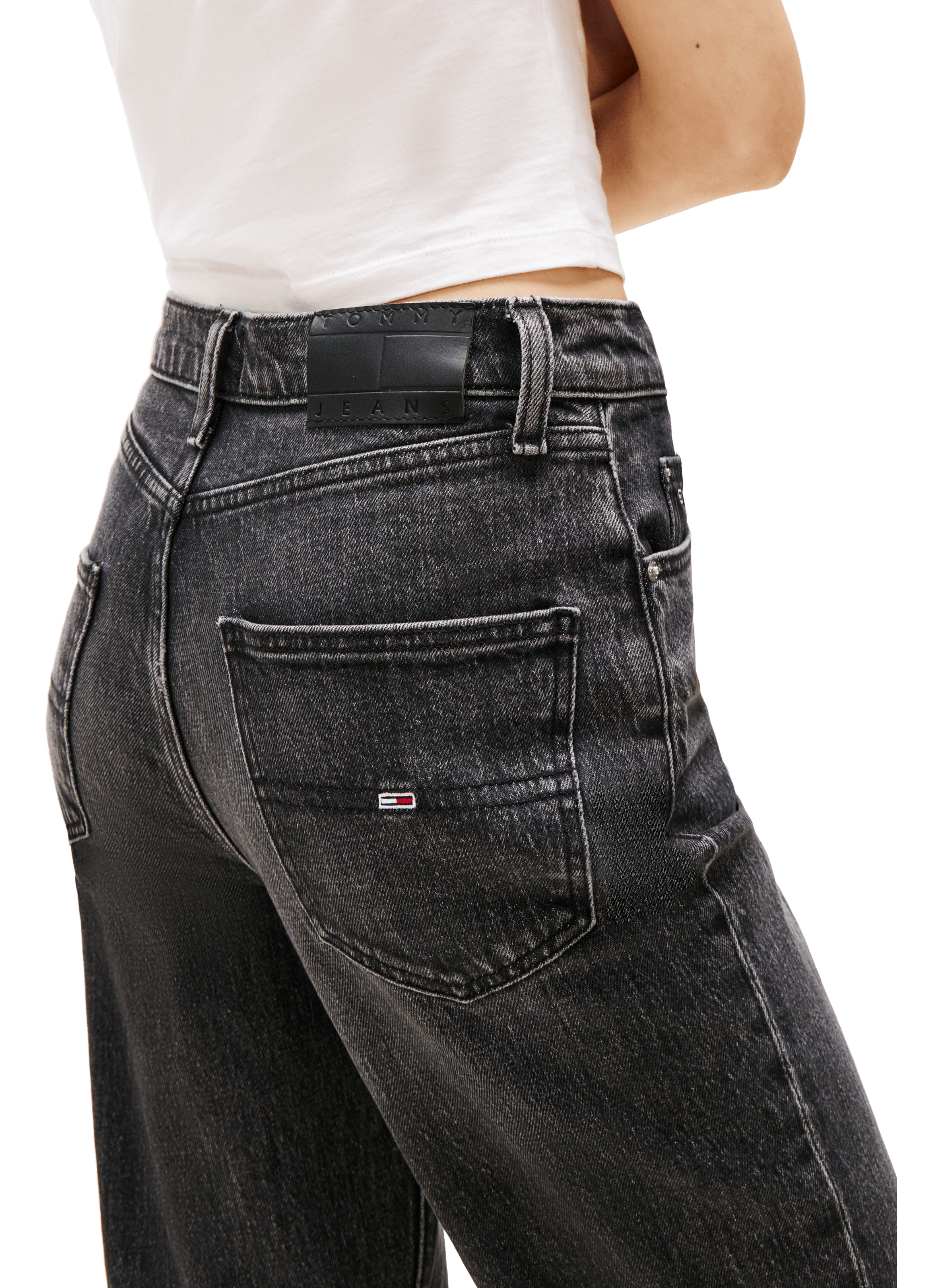 Jean droit Layla TOMMY HILFIGER Noir