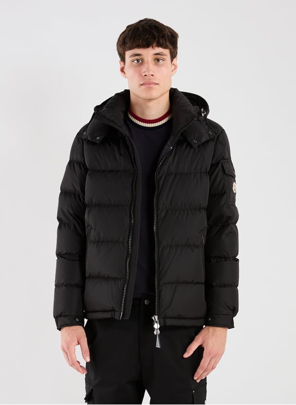 Maya short down jacket Black by MONCLER MONCLER Maya short down jacket Black