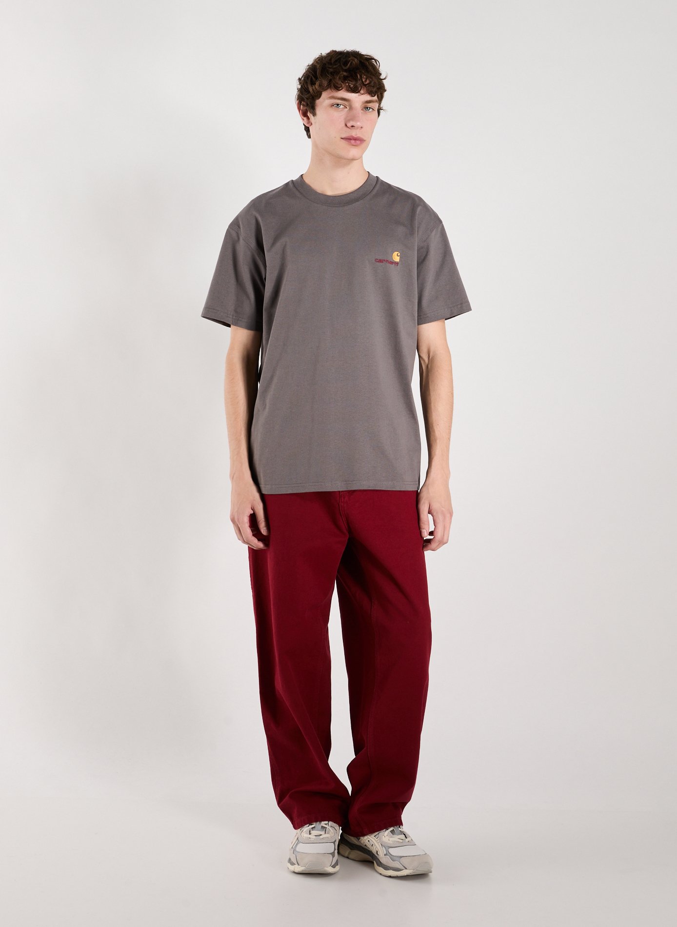 Classic Cotton T-Shirt CARHARTT WIP Grey