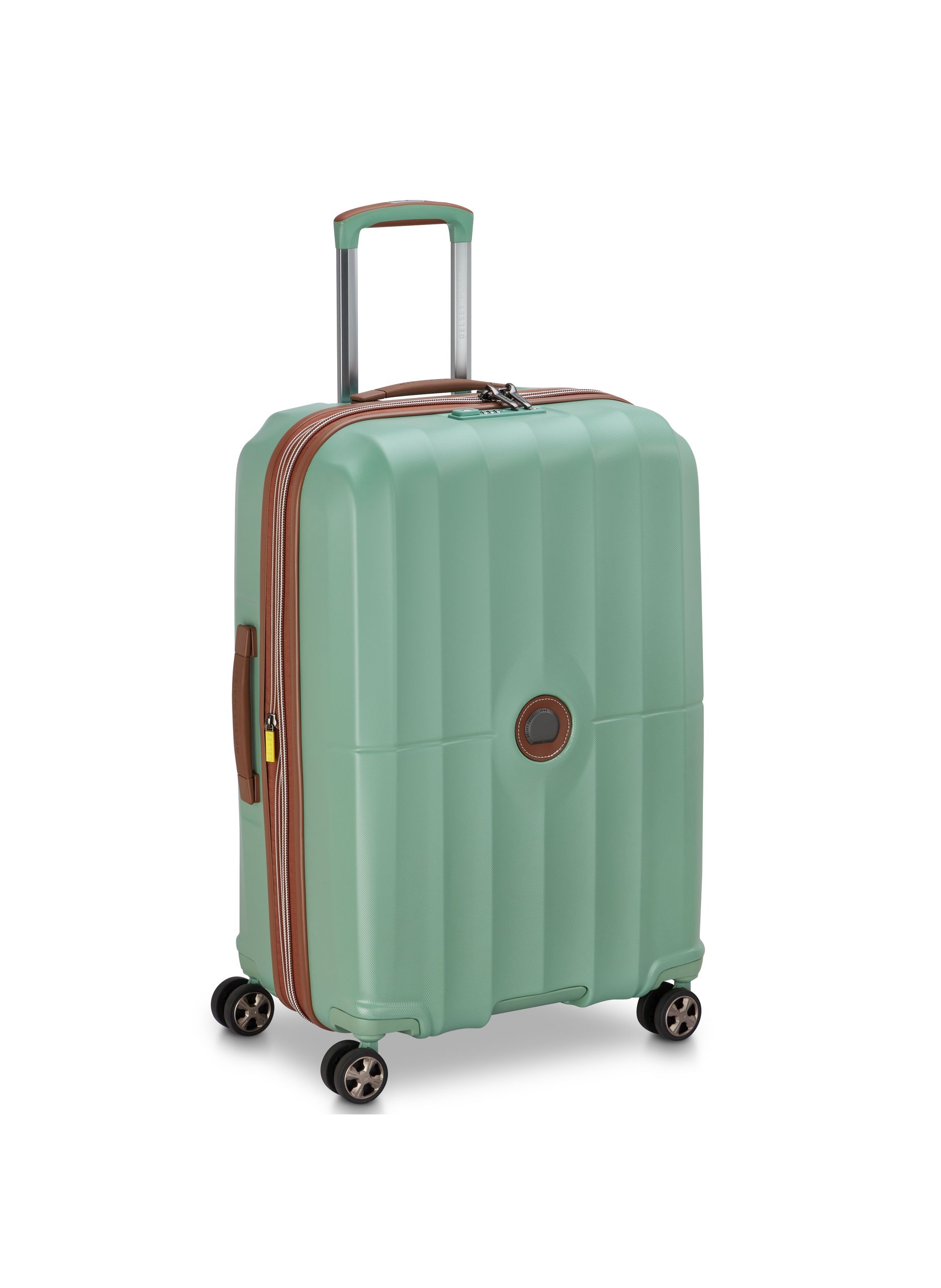 Valise soute rigide taille l - carrousel 2 DELSEY PARIS Vert