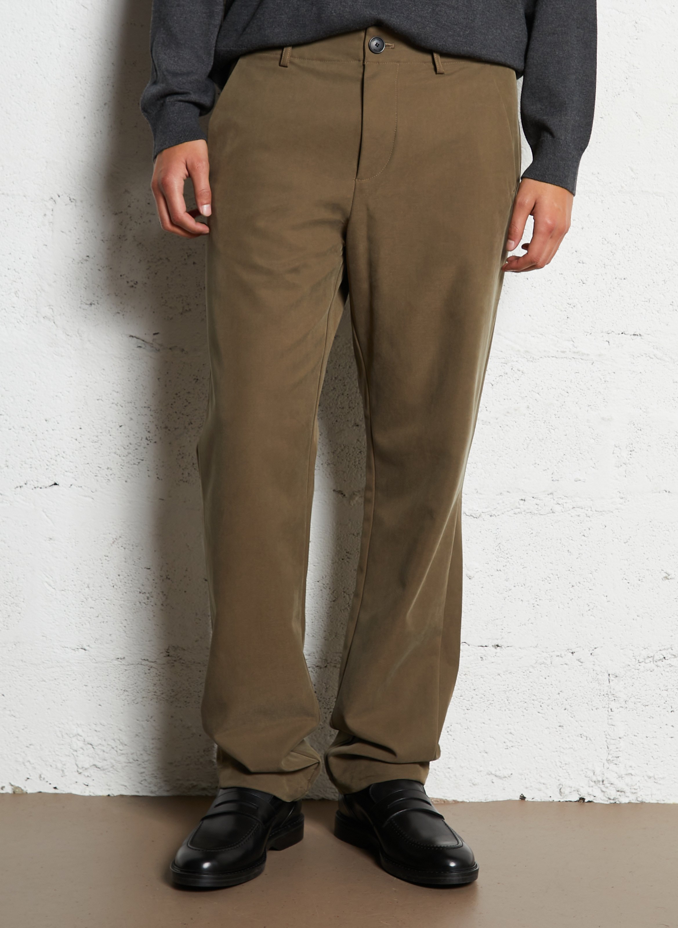 Pantalon droit IKKS Marron