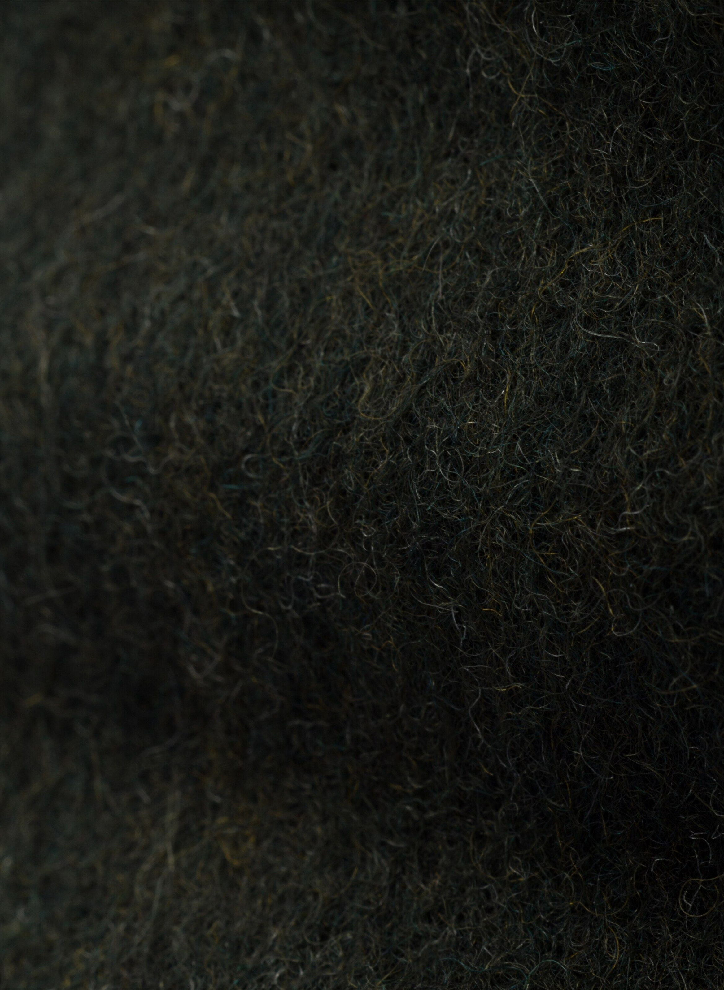 Bob en tissu loden PRADA Vert