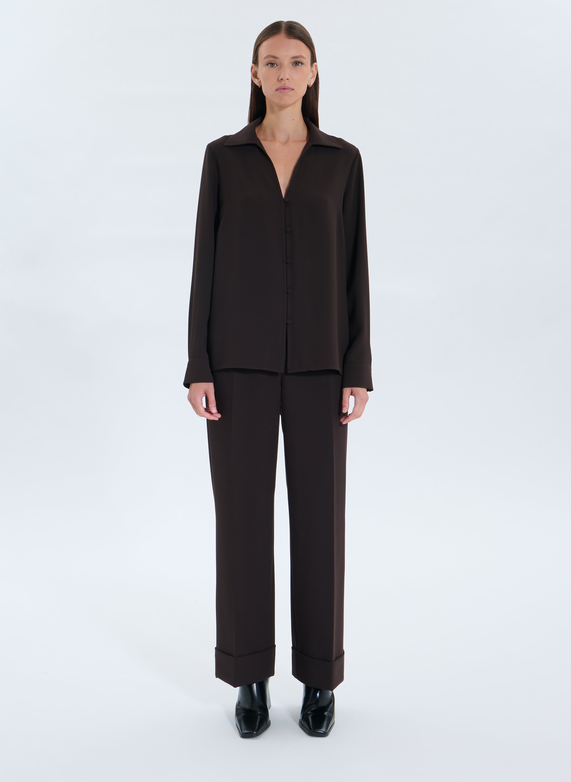 Chemise  carma ZAPA Marron