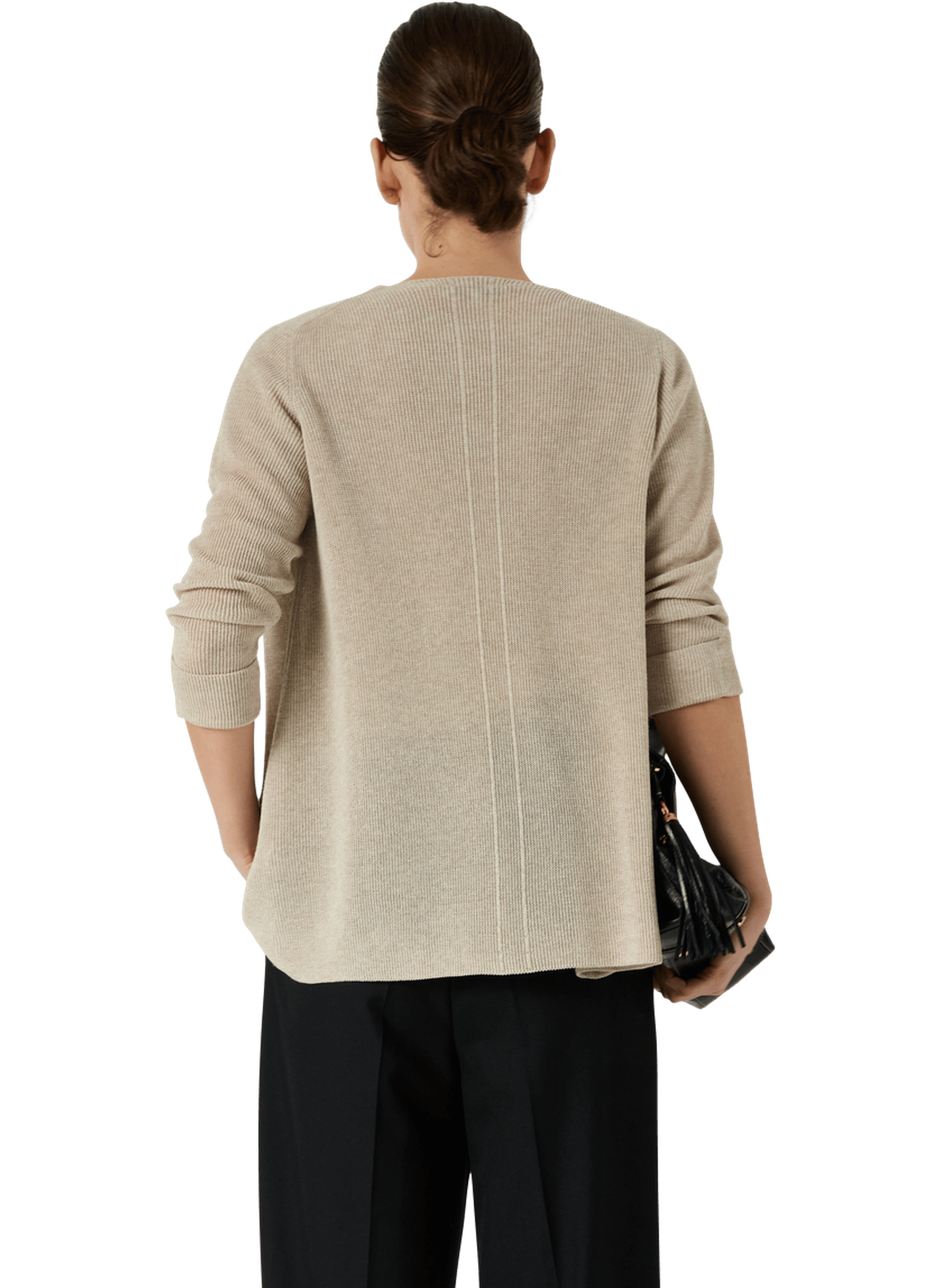 Gilet en maille irisée - lorina GERARD DAREL Beige