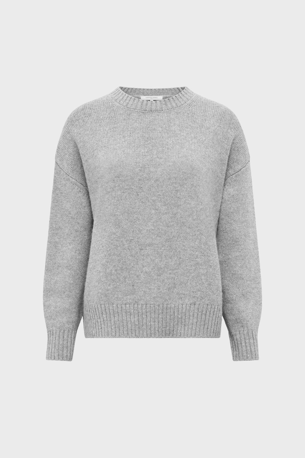 Pull oversize en laine et lurex - elyne GERARD DAREL Argent