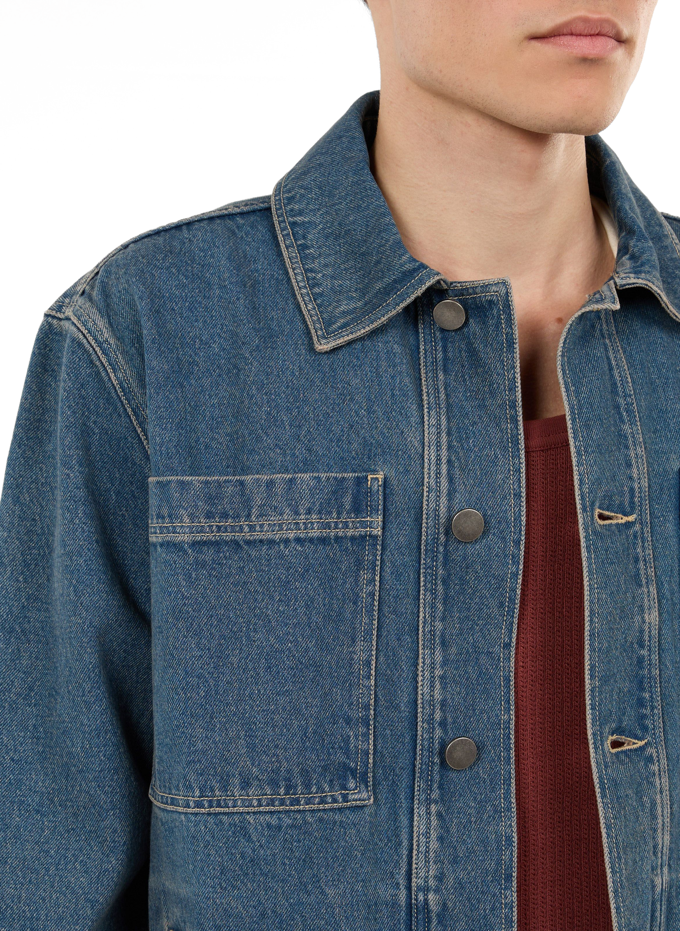 Jacket in cotton SAISON 1865 Blue