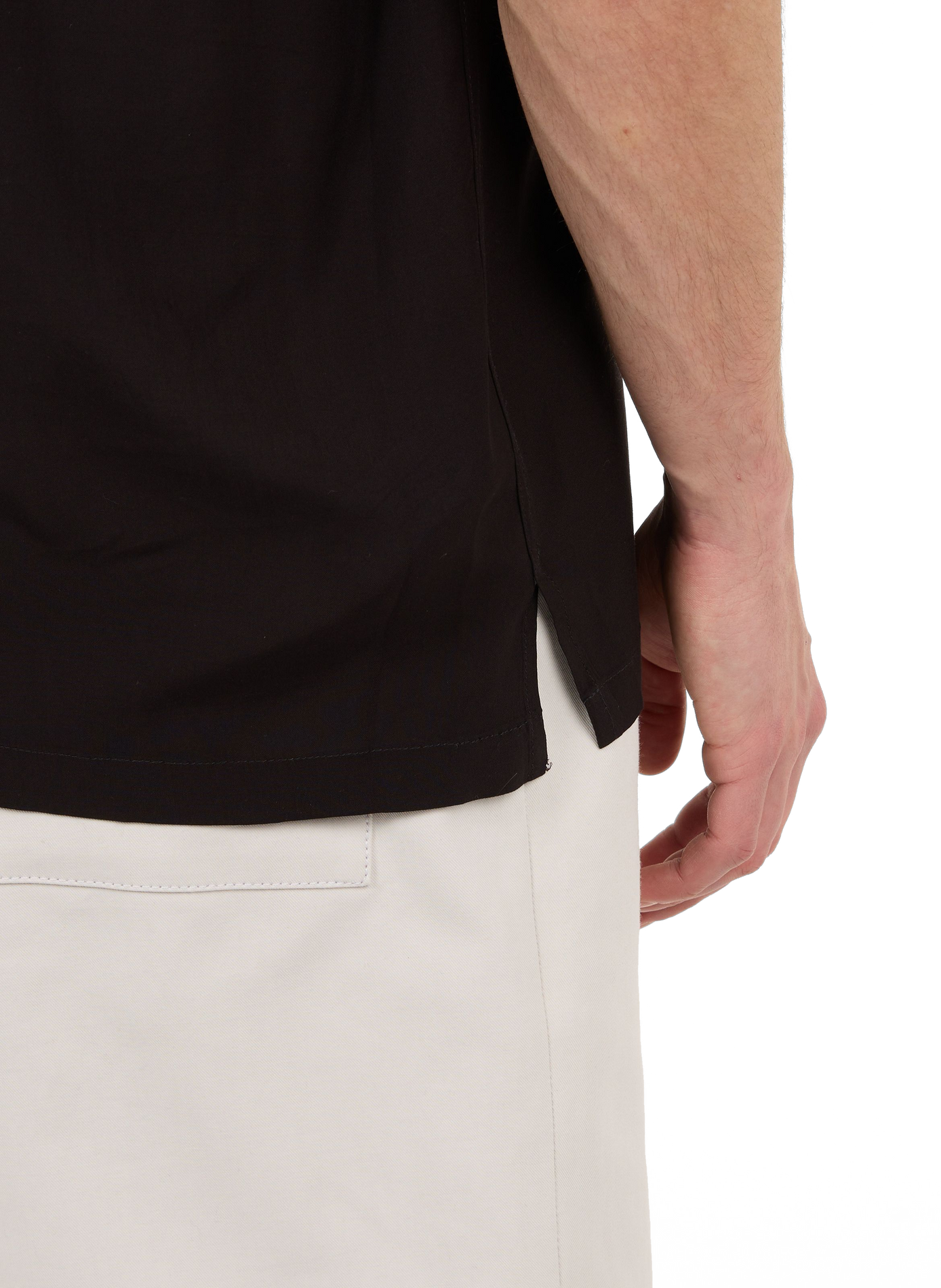 Huban cotton shirt SAISON 1865 Black