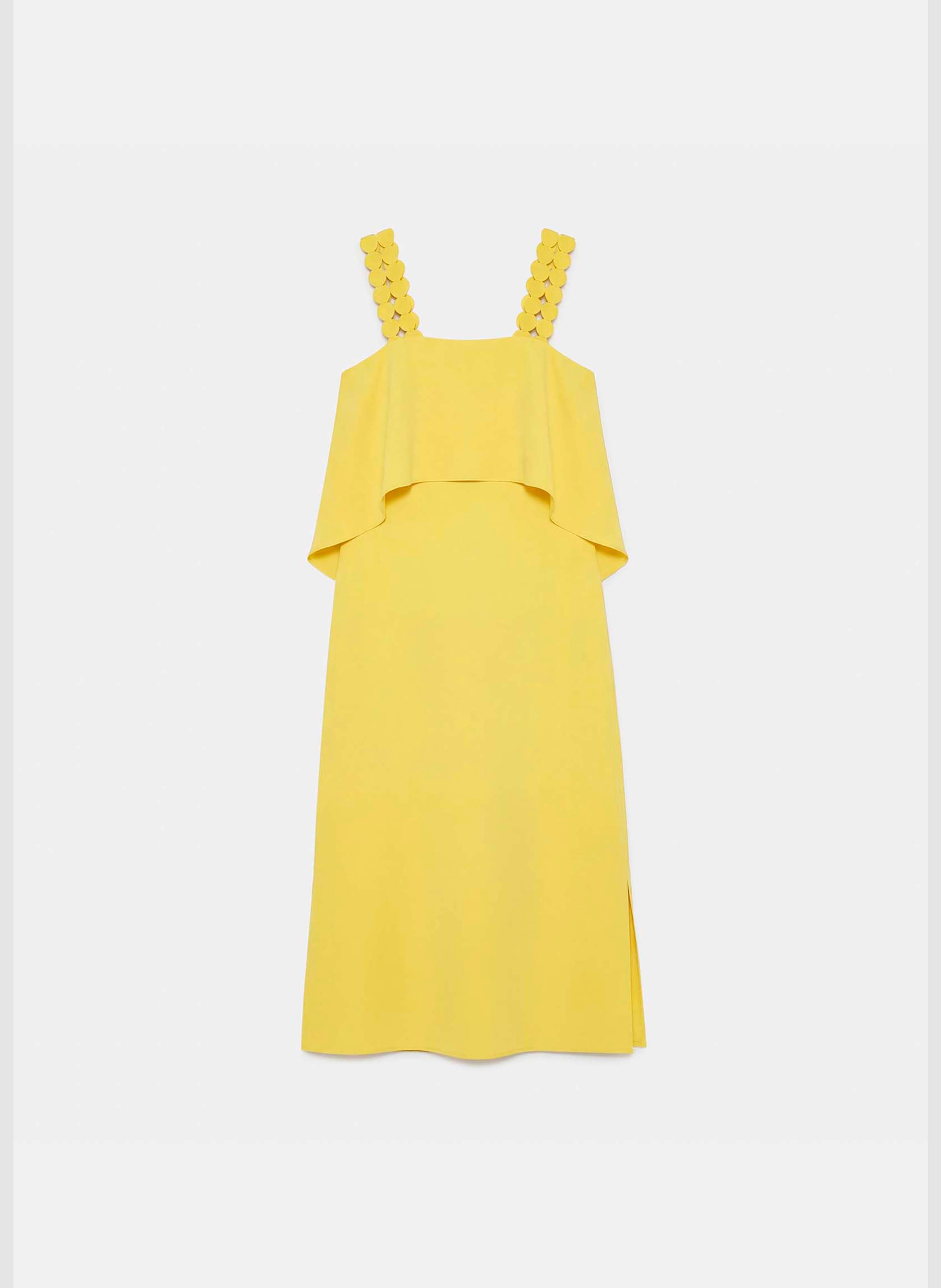 Robe rochas TARA JARMON Jaune