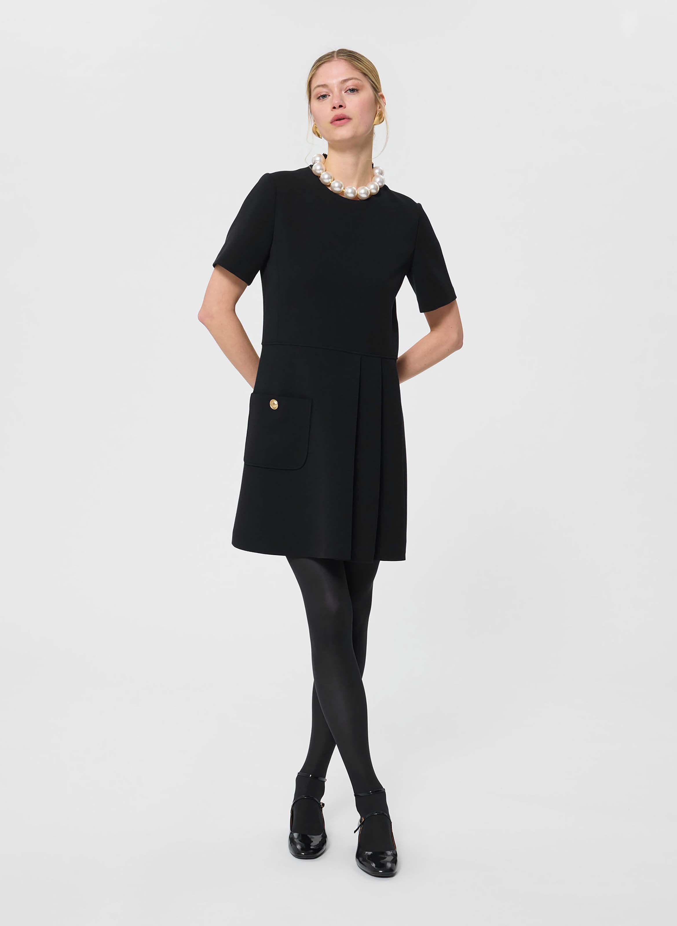 Robe rosella TARA JARMON Noir