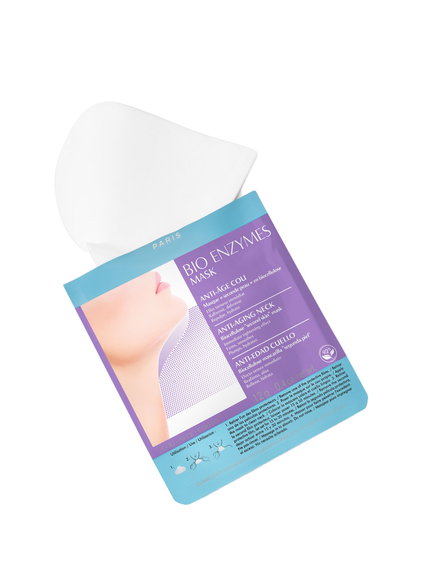 Coreen Bio Enzymes - Mask Cou en biocellulose TALIKA No color