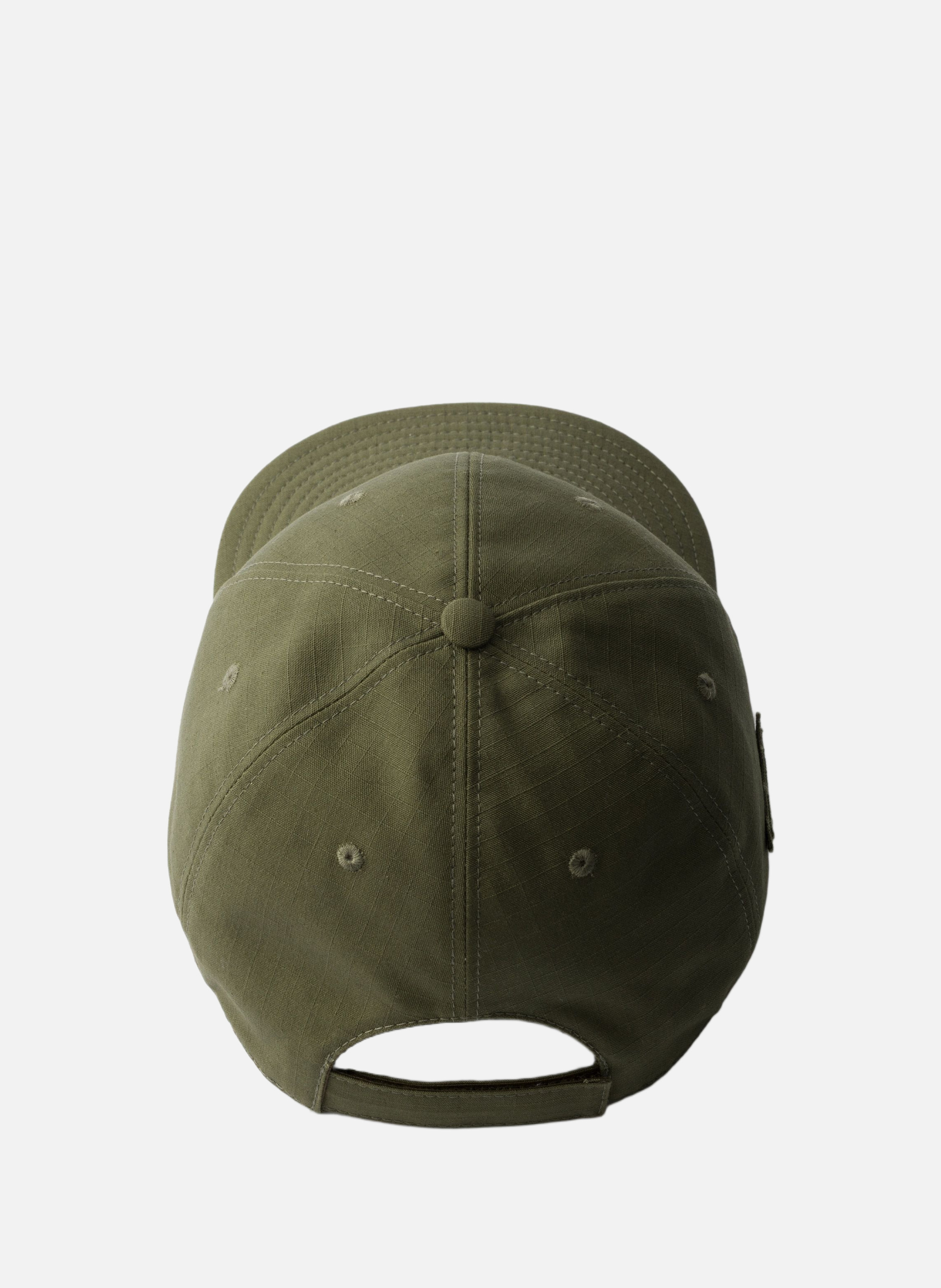 Casquette de baseball en tissu technique PRADA Vert