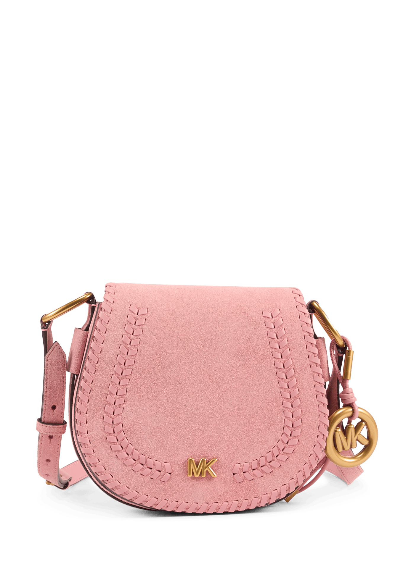 Sacoche Josie M en daim MICHAEL KORS Rose