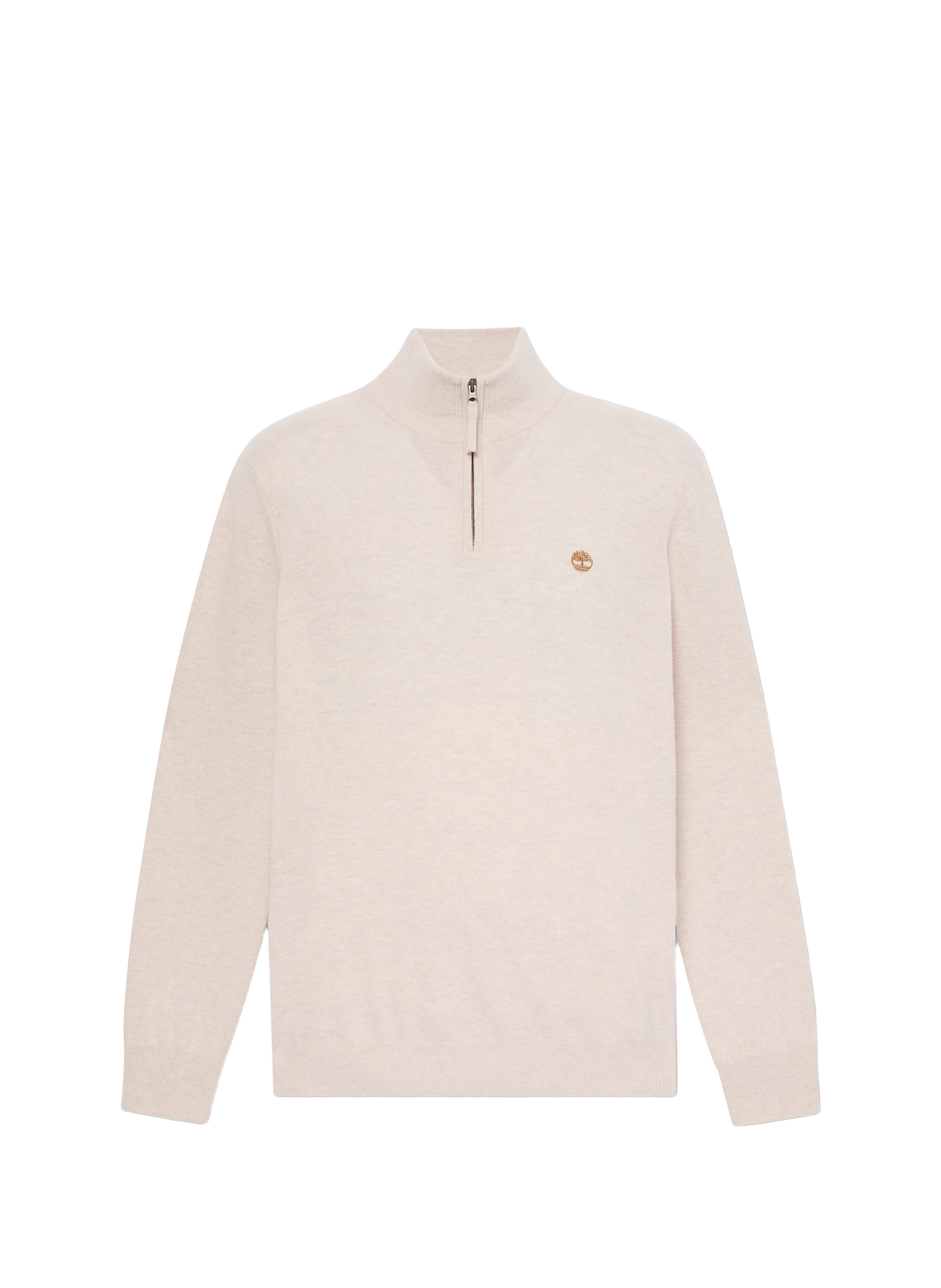 Pull droit en laine mélangée TIMBERLAND Beige