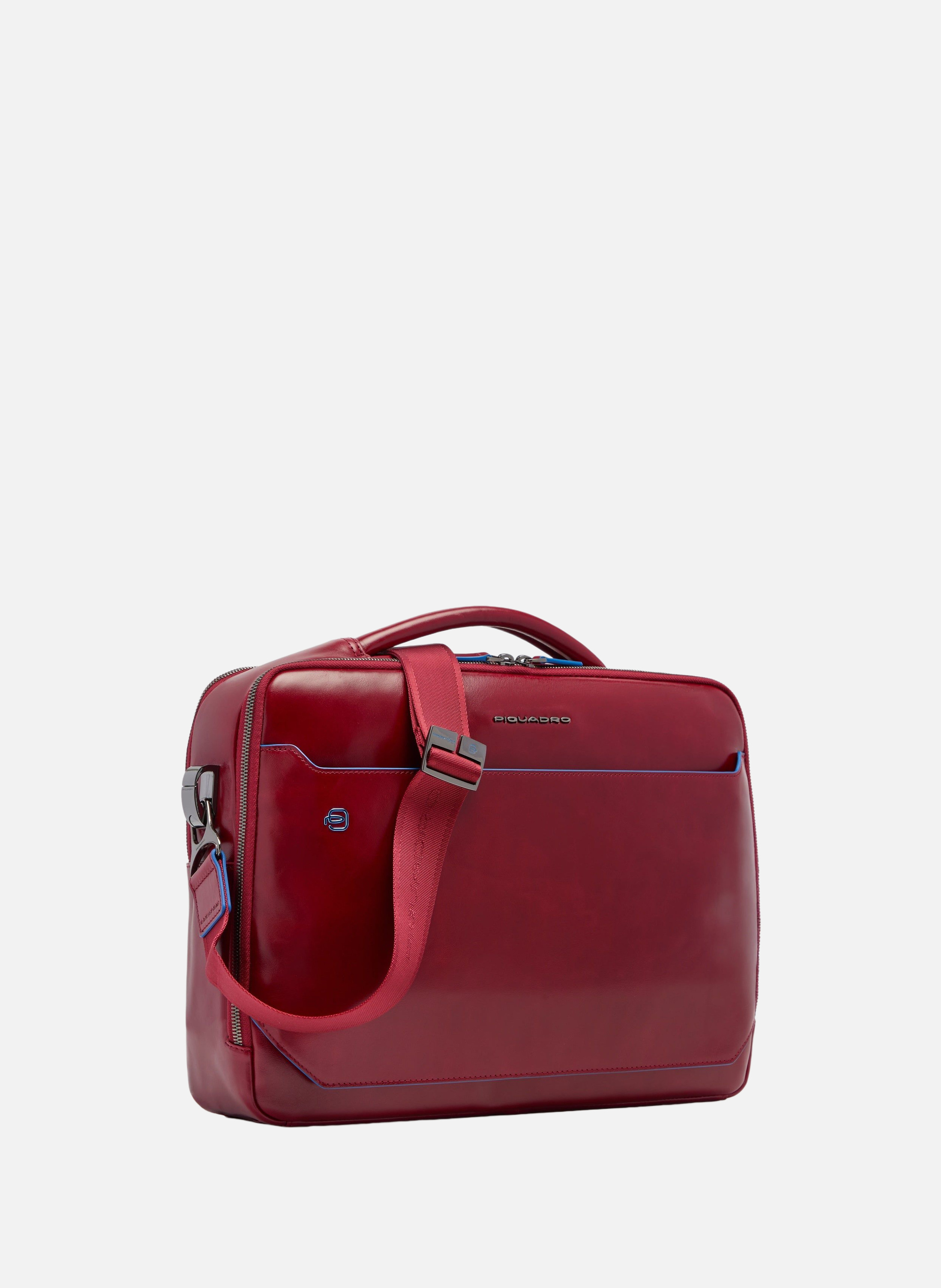 Sac à ordinateur 15,6" personnalisable PIQUADRO Rouge