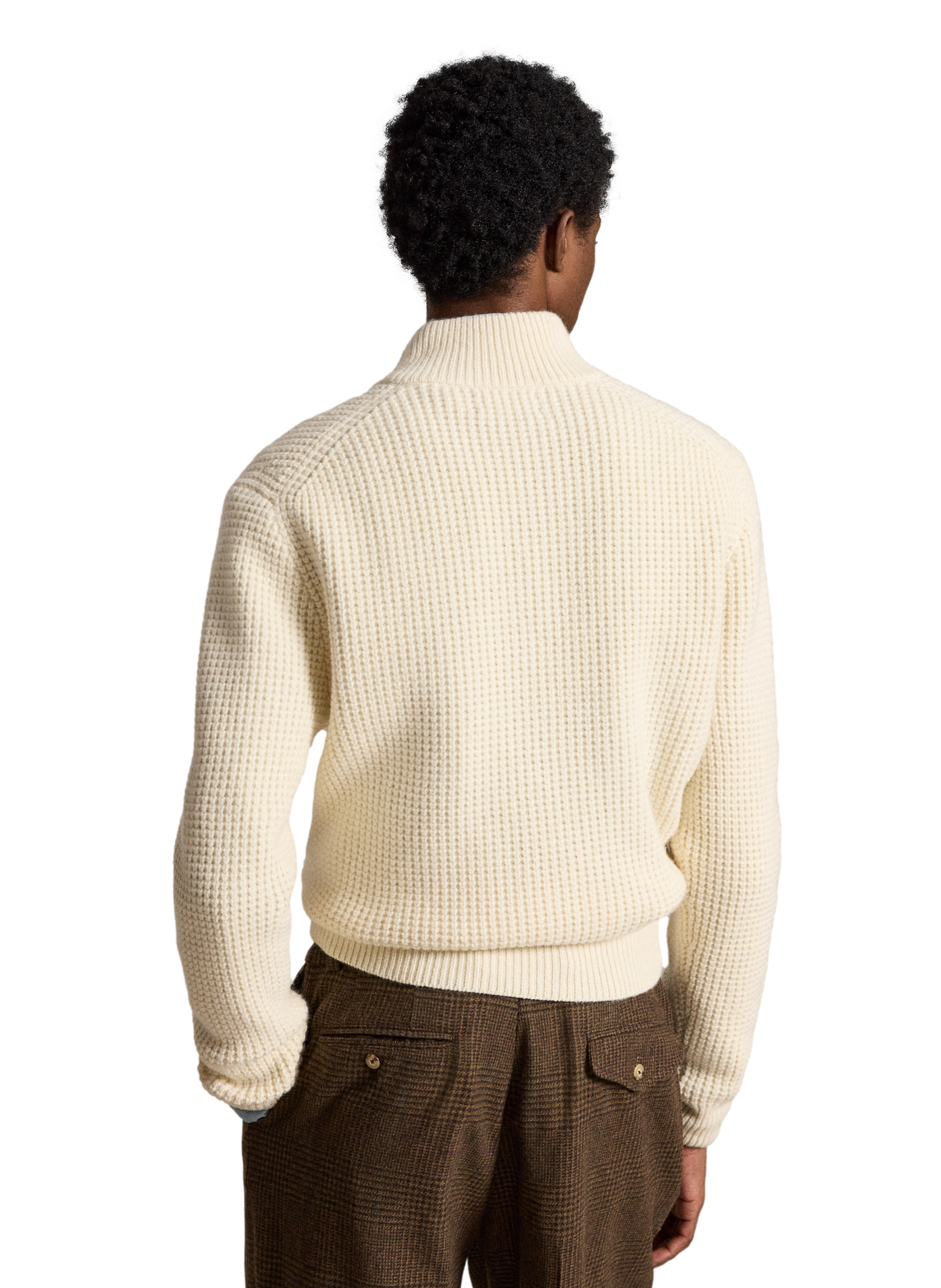 Trui met polokraag van gemengde wol POLO RALPH LAUREN Beige
