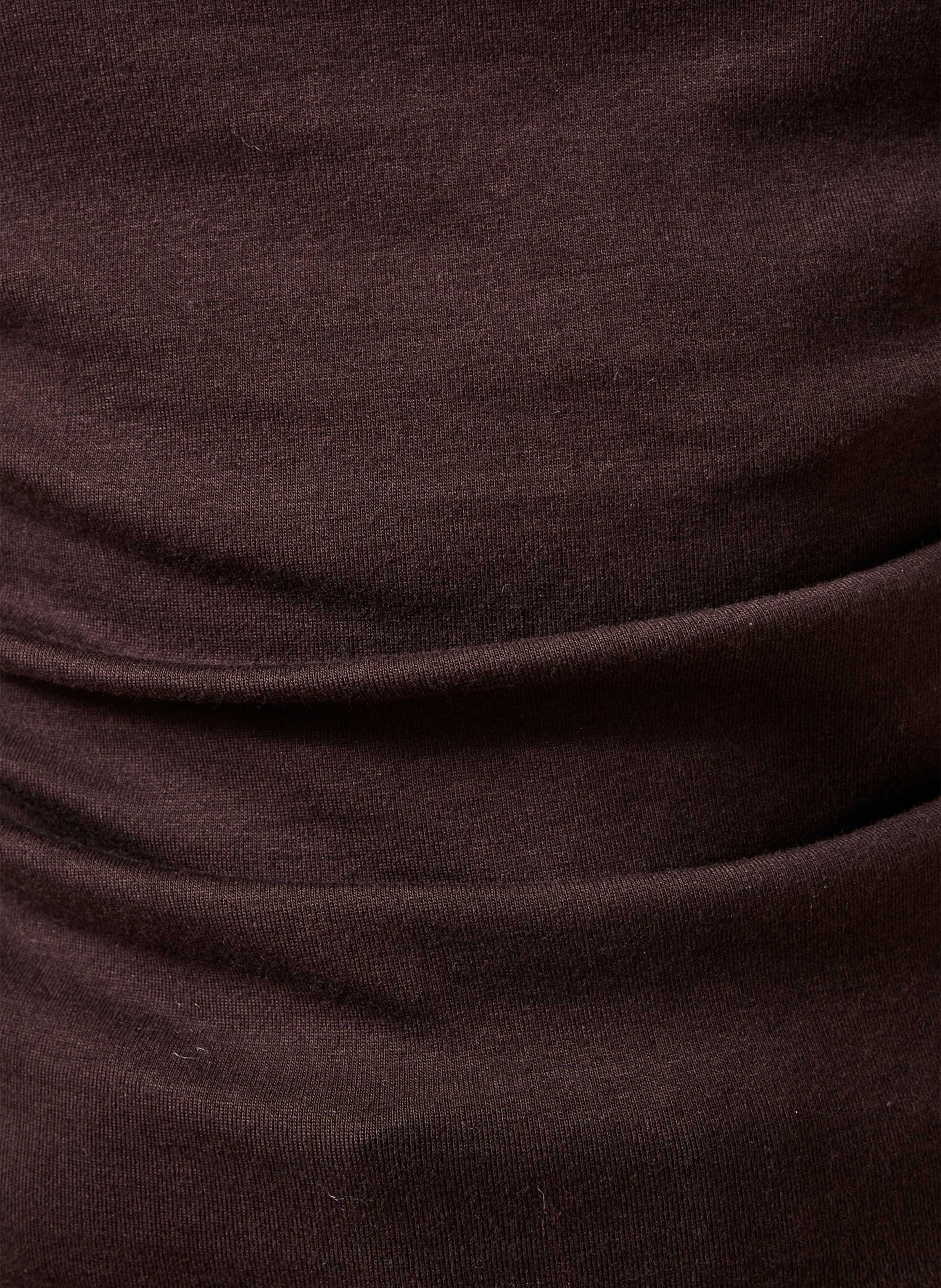 T-shirt met ronde hals LA FEE MARABOUTEE Bruin