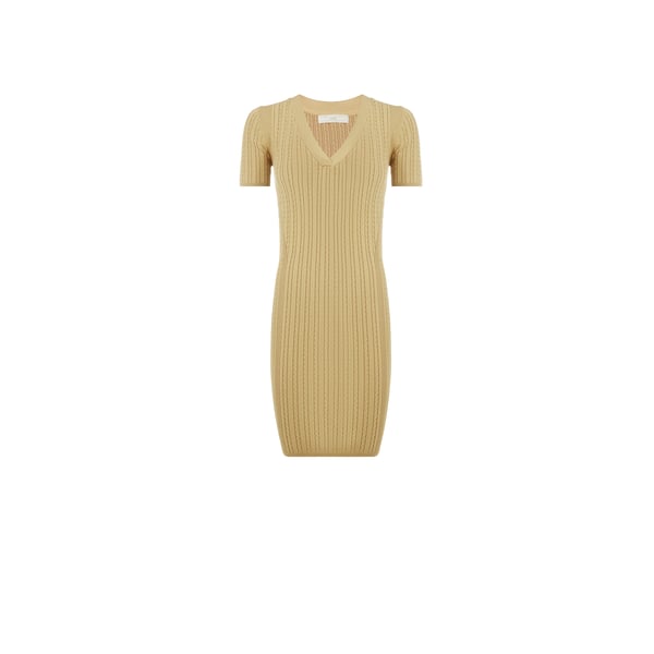 Robe midi en maille