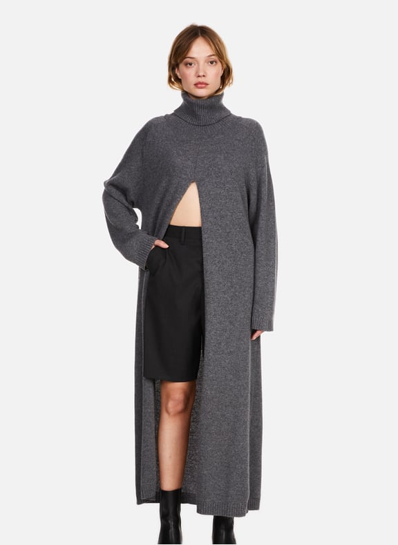 PULL LONG EN LAINE SAISON 1865 pour FEMME Printemps