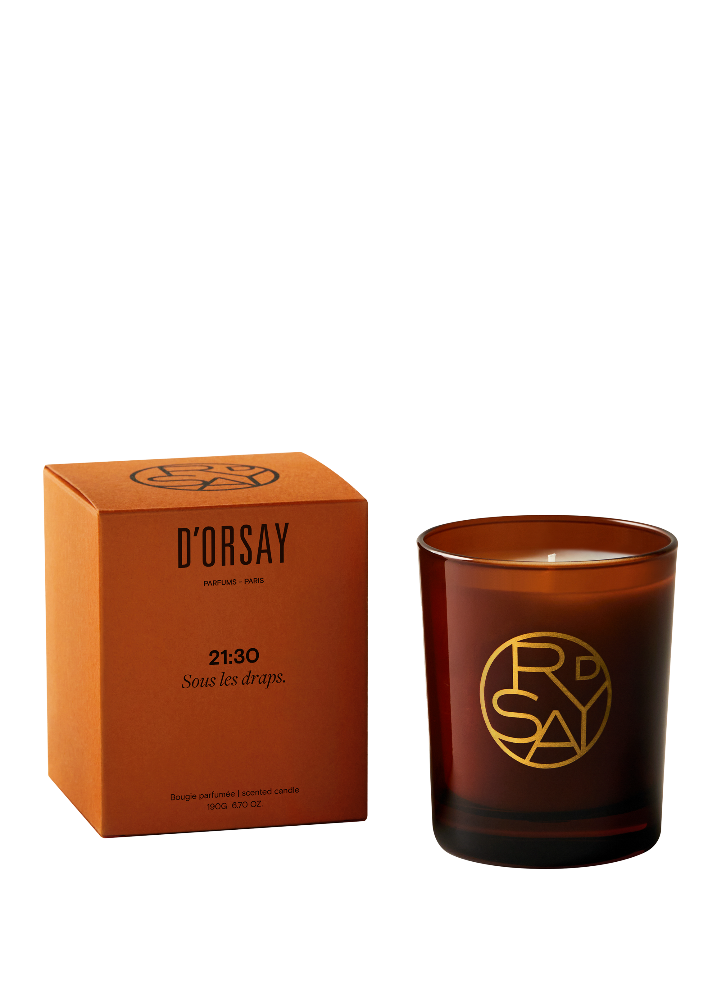 21:30 - Sous les draps - Candle D'ORSAY No color