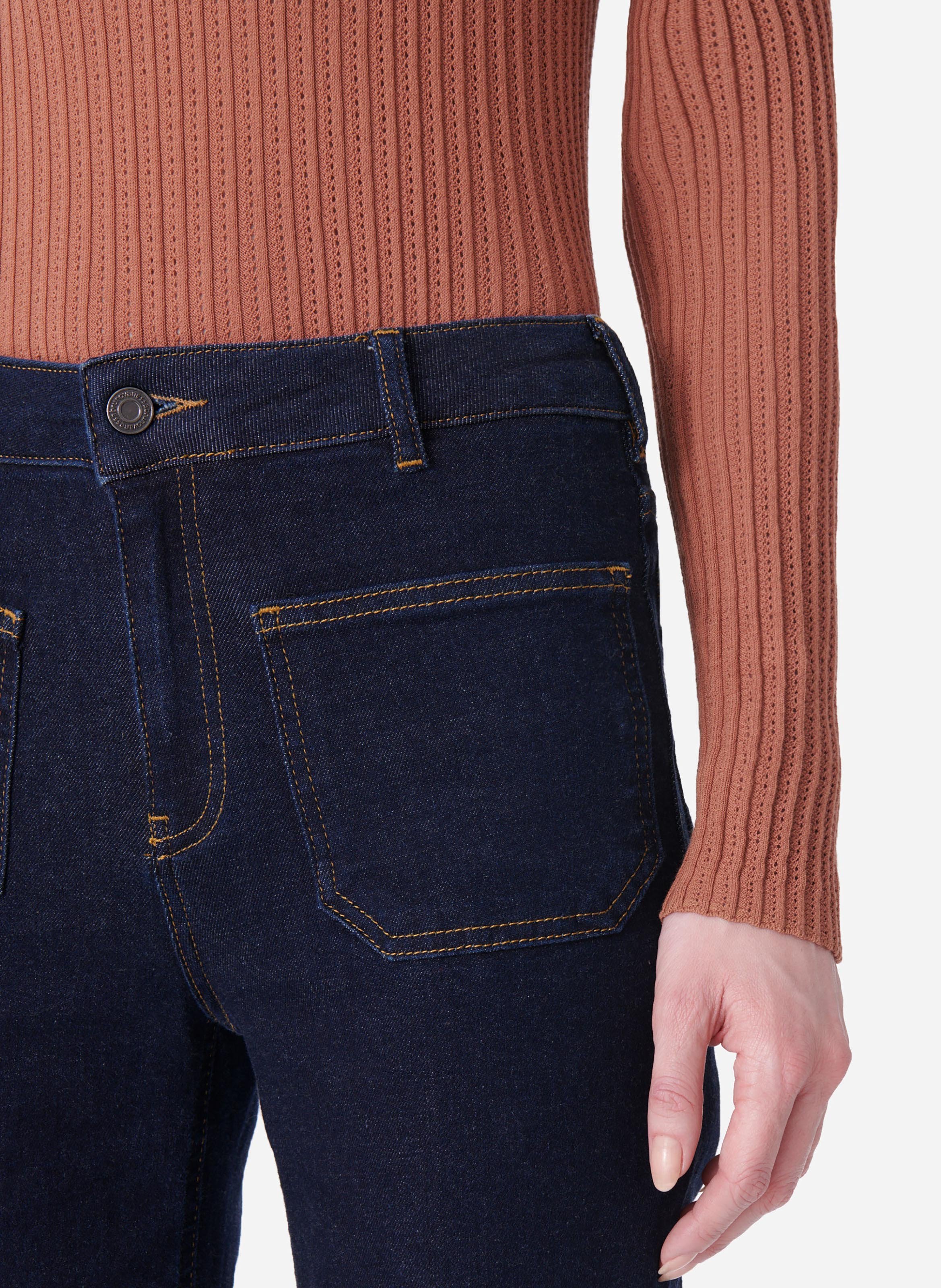 Jean Flare Dompay VANESSA BRUNO Bleu