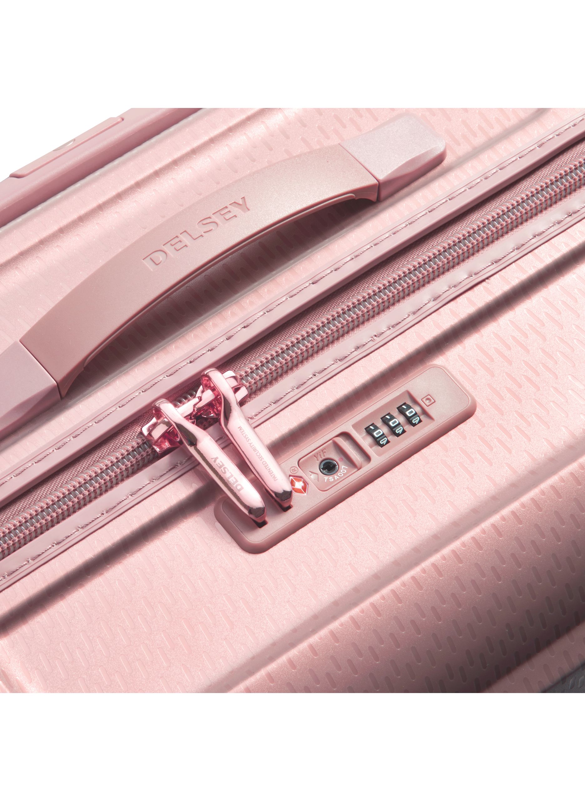 Valise cabine rigide taille s - turenne DELSEY PARIS Rose