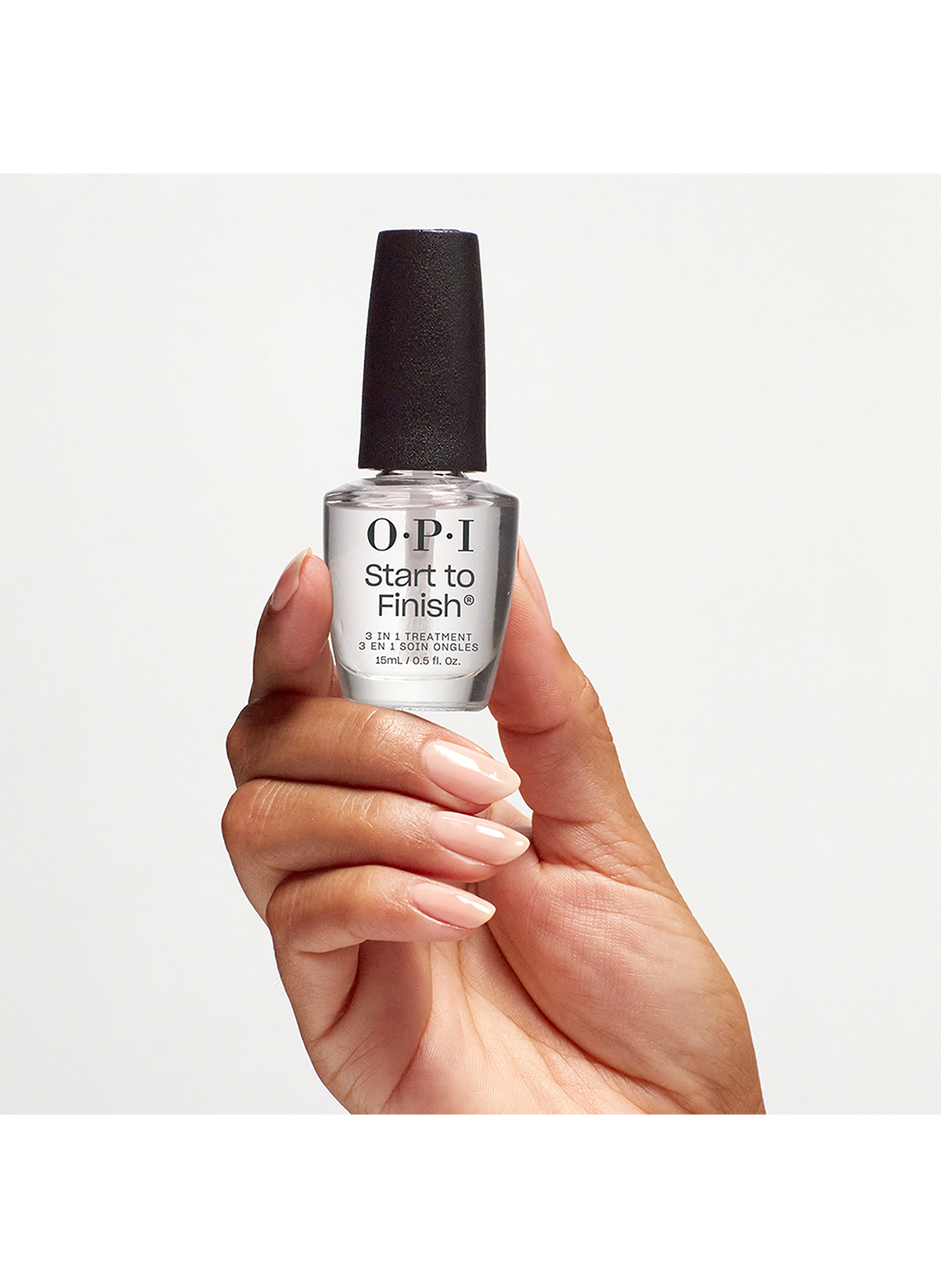 Start-to-Finish - Base, hardener, and top coat OPI No color