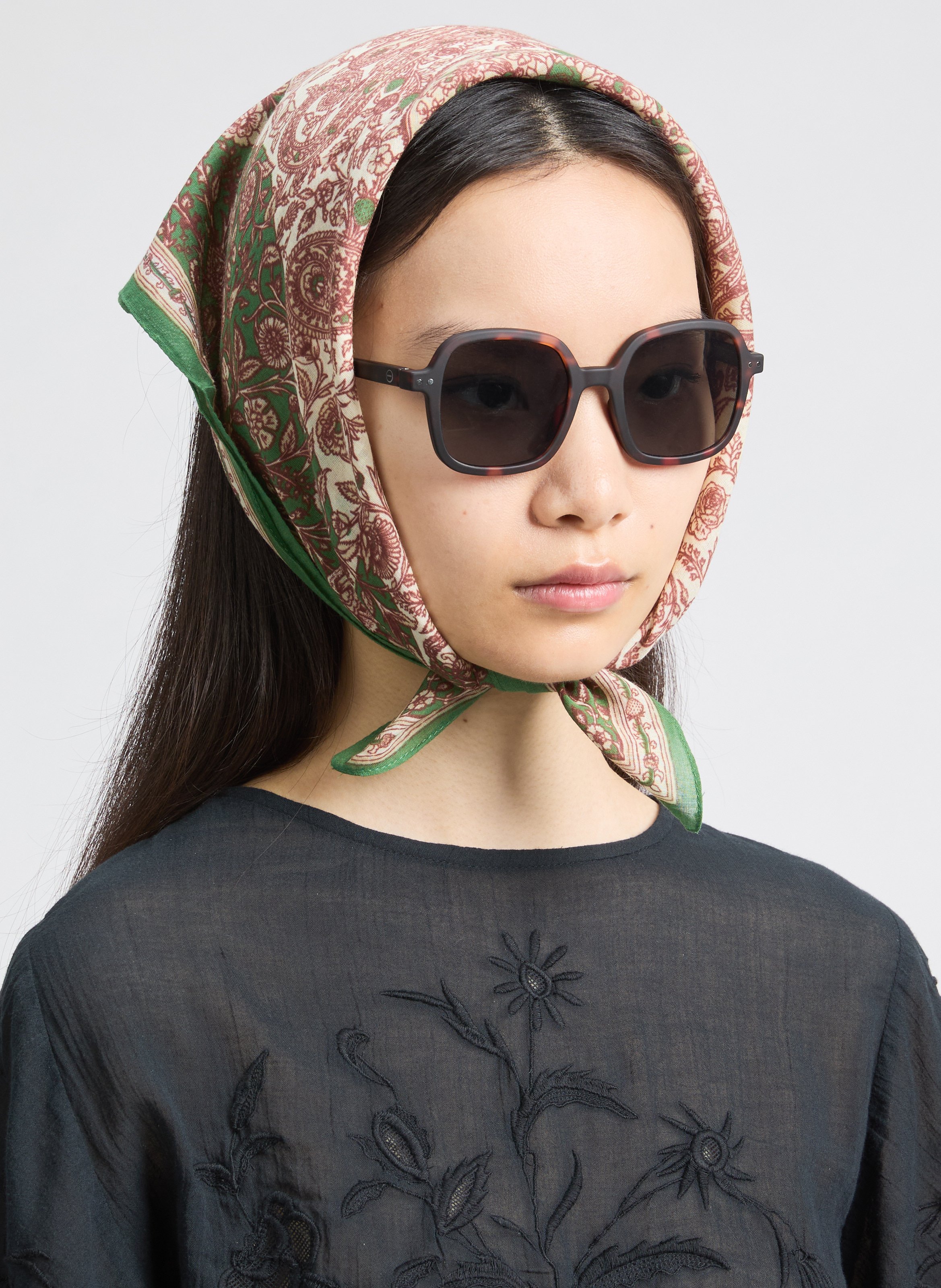 Printed sunglasses Brown